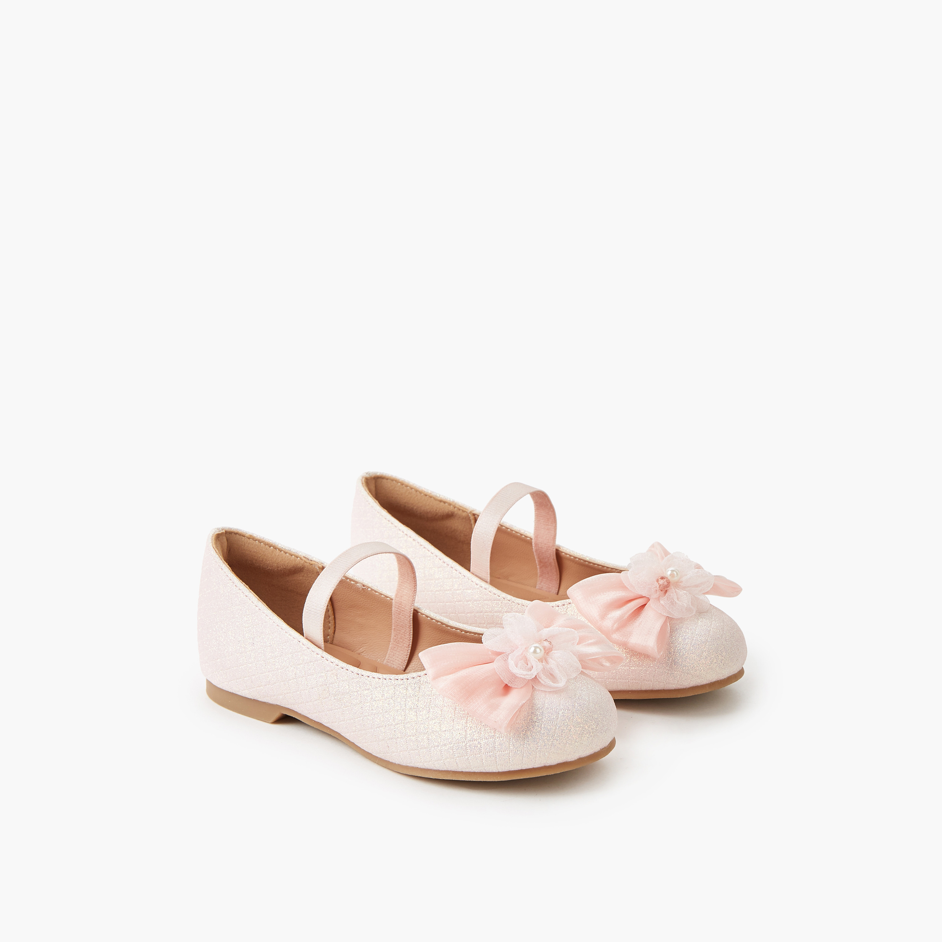 حذاء باليرينا سهل الارتداء للبنات من جونيورز-girls-shoes-maryjanes-image-1