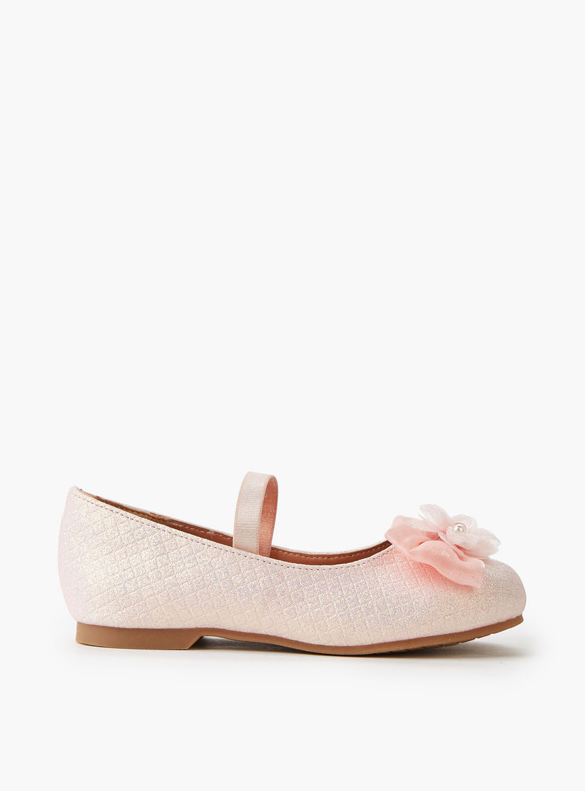 حذاء باليرينا سهل الارتداء للبنات من جونيورز-girls-shoes-maryjanes-image-3