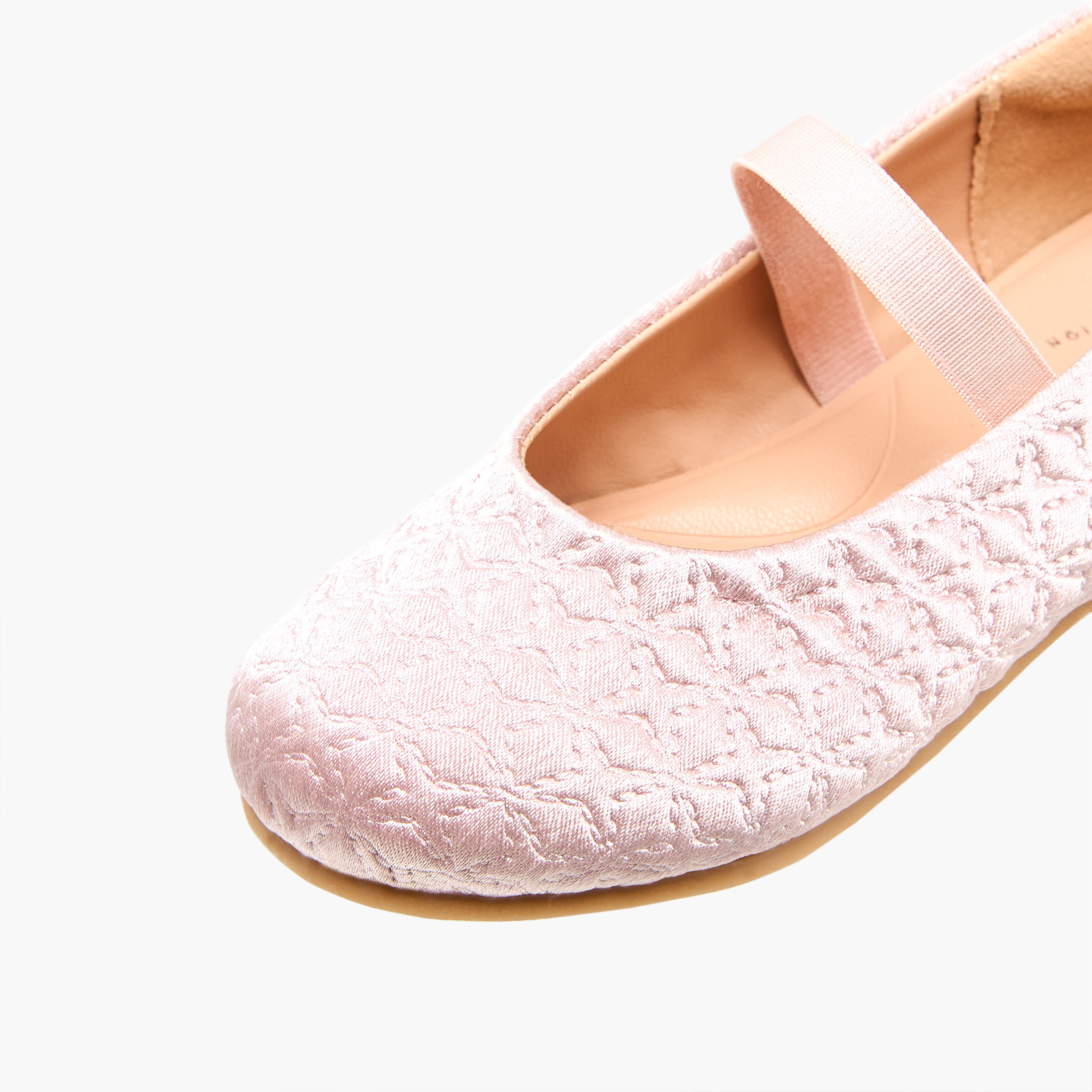 حذاء باليرينا مبطن للبنات من جونيورز-girls-shoes-ballerinas-image-6