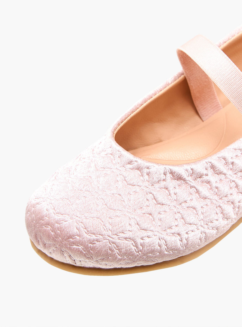 حذاء باليرينا مبطن للبنات من جونيورز-girls-shoes-ballerinas-image-6