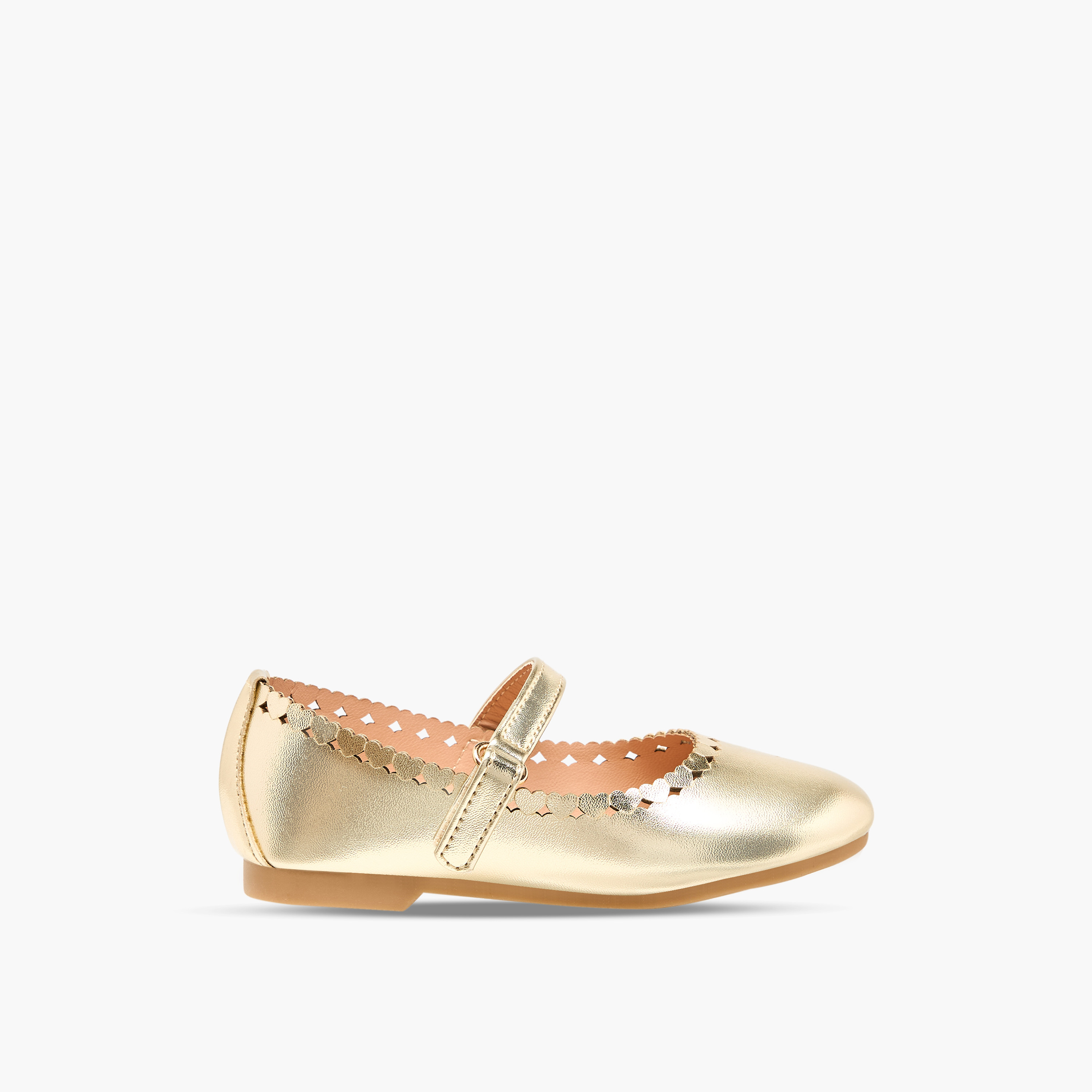 حذاء ماري جين بشريط إغلاق لاصق للبنات من جونيورز-girls-shoes-maryjanes-image-3