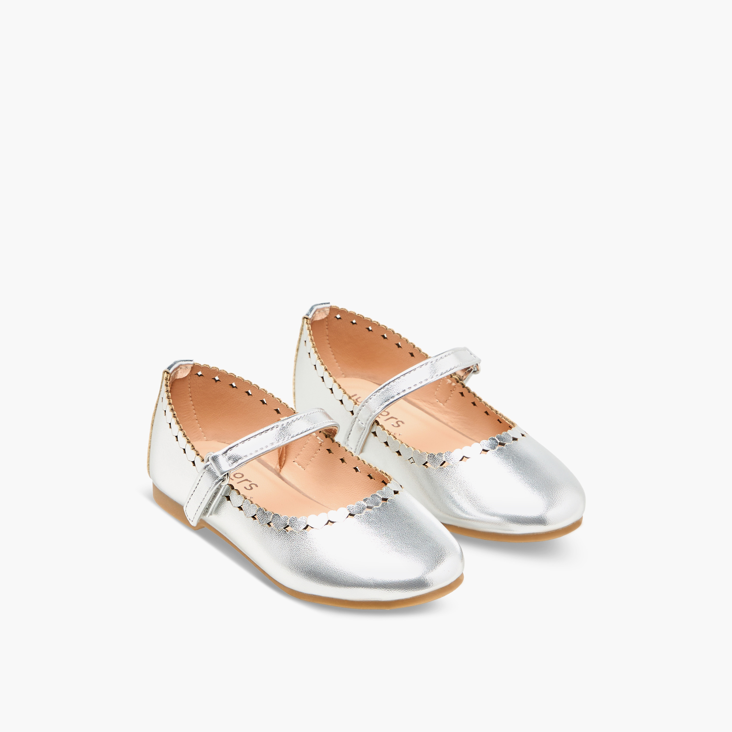 حذاء ماري جين بشريط إغلاق لاصق للبنات من جونيورز-girls-shoes-maryjanes-image-1