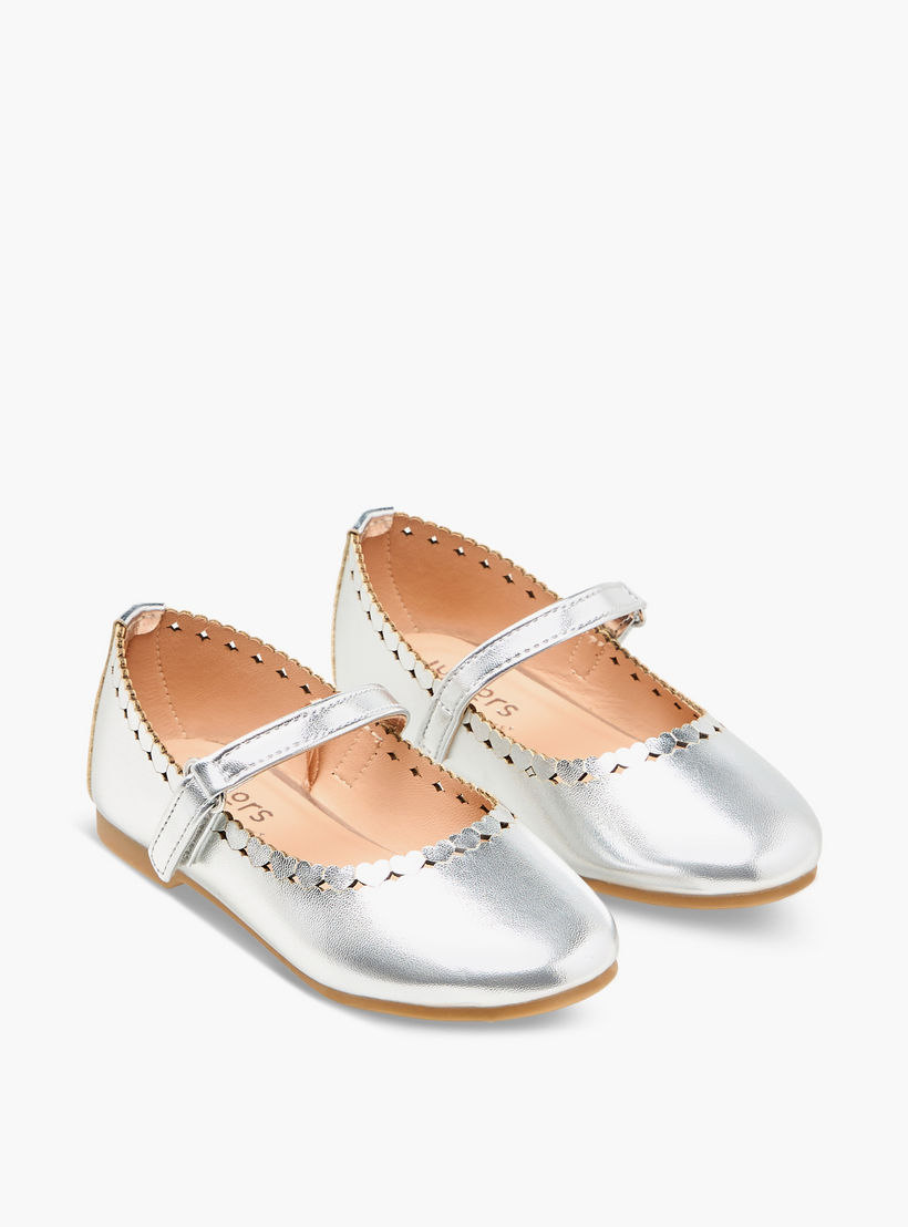 حذاء ماري جين بشريط إغلاق لاصق للبنات من جونيورز-girls-shoes-maryjanes-image-1