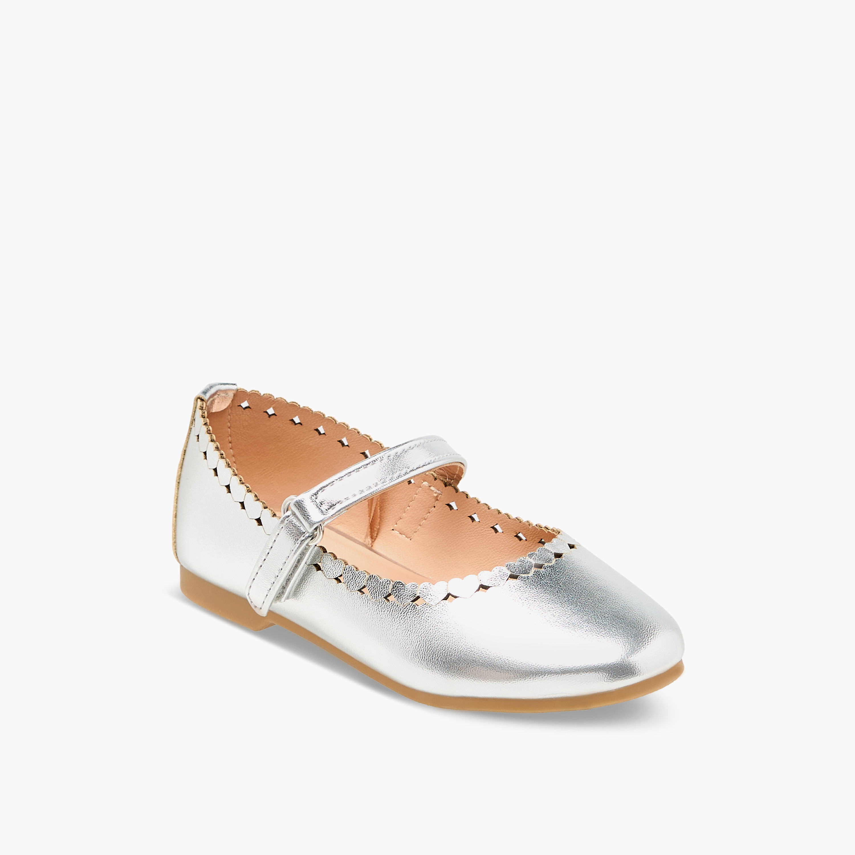 حذاء ماري جين بشريط إغلاق لاصق للبنات من جونيورز-girls-shoes-maryjanes-image-2
