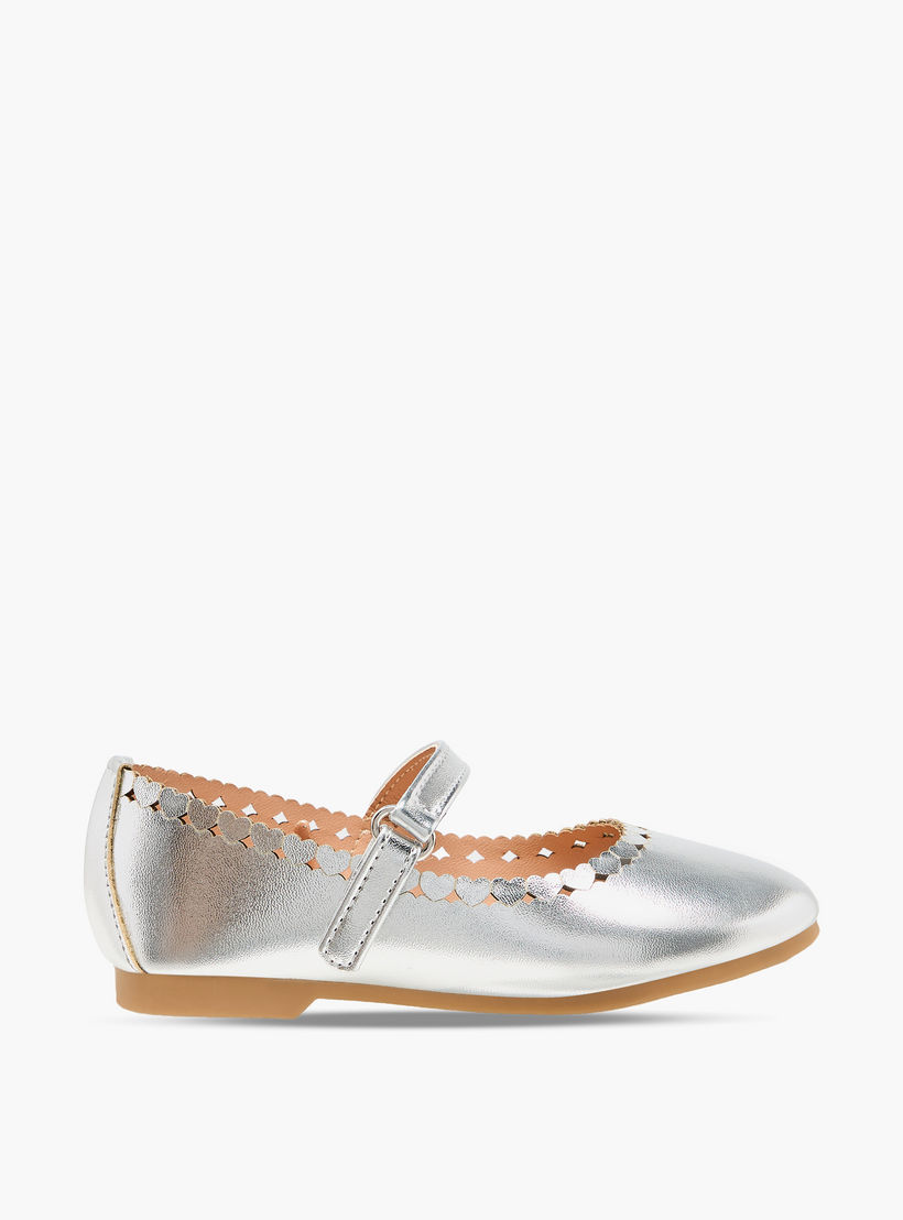 حذاء ماري جين بشريط إغلاق لاصق للبنات من جونيورز-girls-shoes-maryjanes-image-3