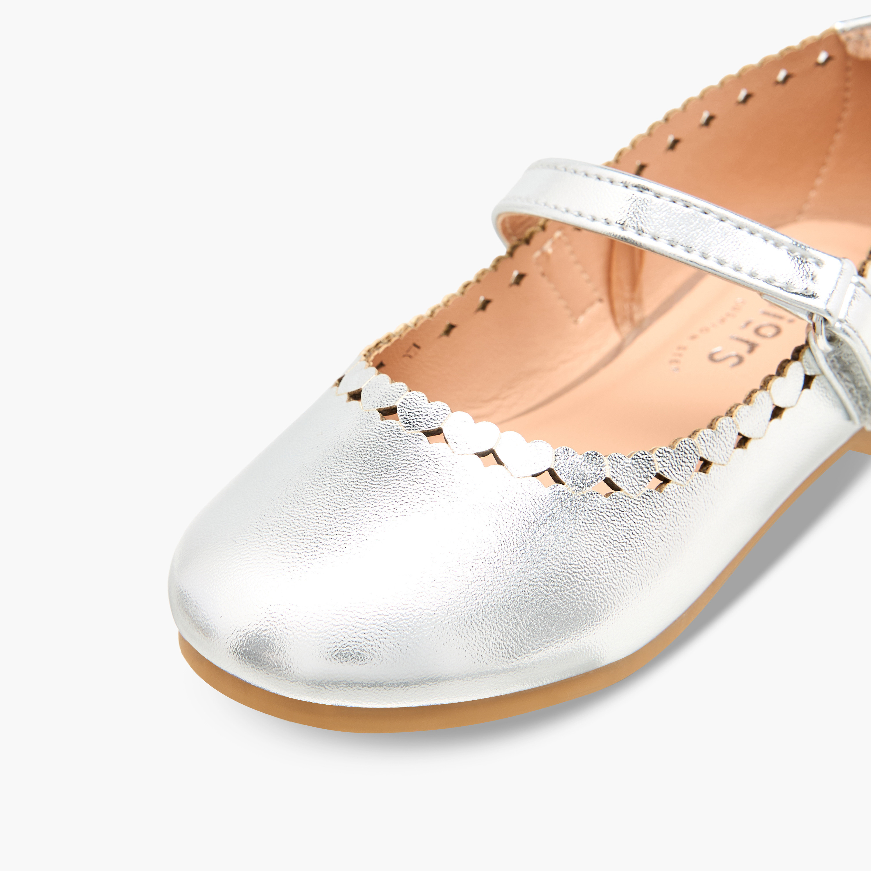 حذاء ماري جين بشريط إغلاق لاصق للبنات من جونيورز-girls-shoes-maryjanes-image-6