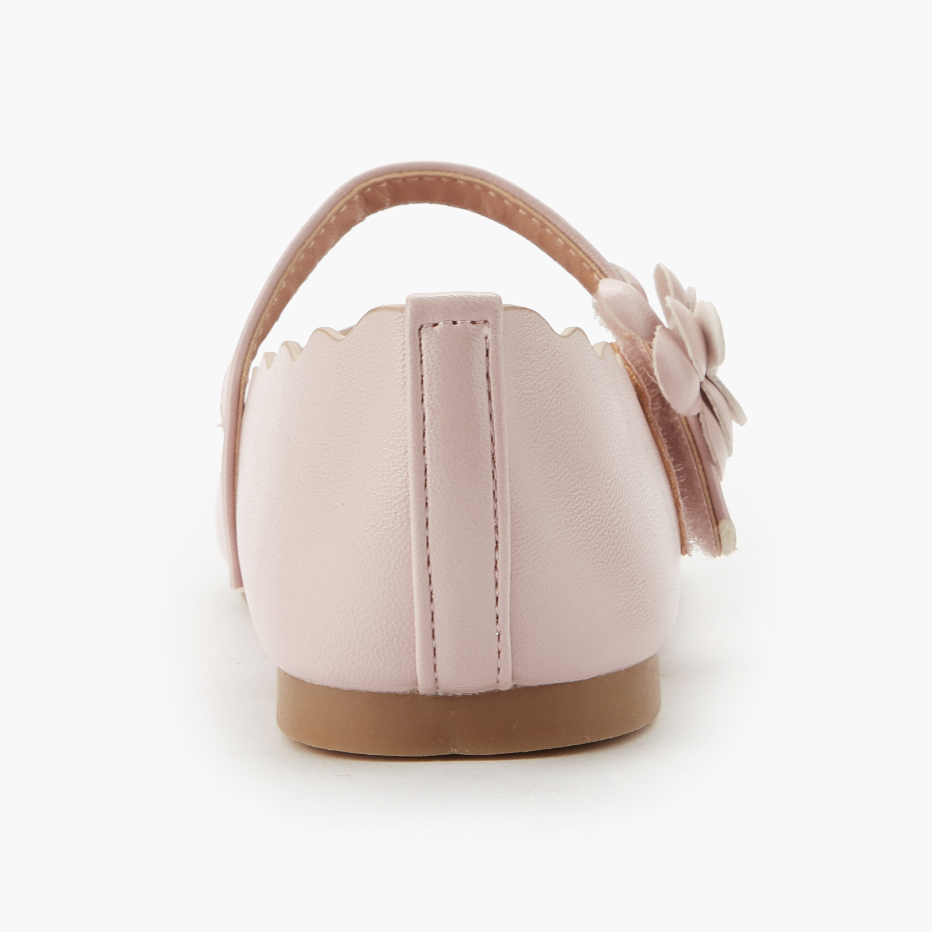 حذاء باليرينا بحافة صدفية للبنات من جونيورز-girls-shoes-maryjanes-image-5