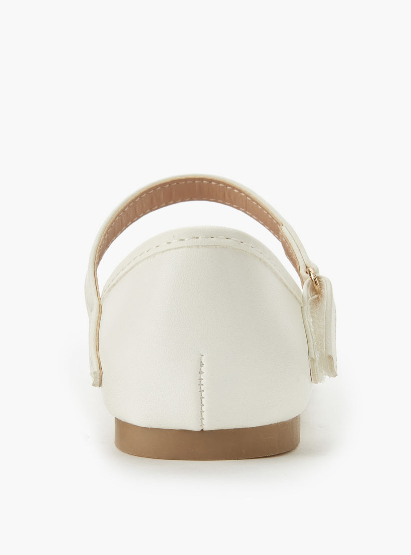 حذاء باليرينا بشريط إغلاق للبنات من جونيورز-girls-shoes-ballerinas-image-4