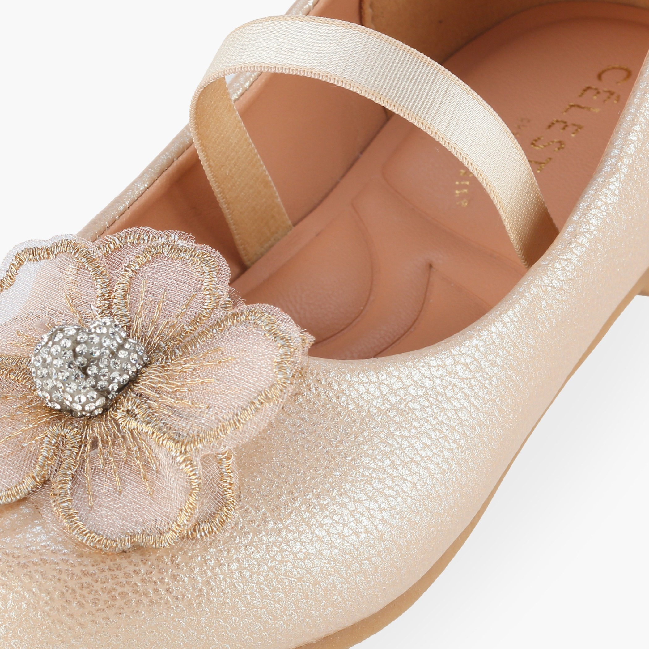 Celeste Girls Slip-On Ballerina Shoes-girls-shoes-ballerinas-image-6