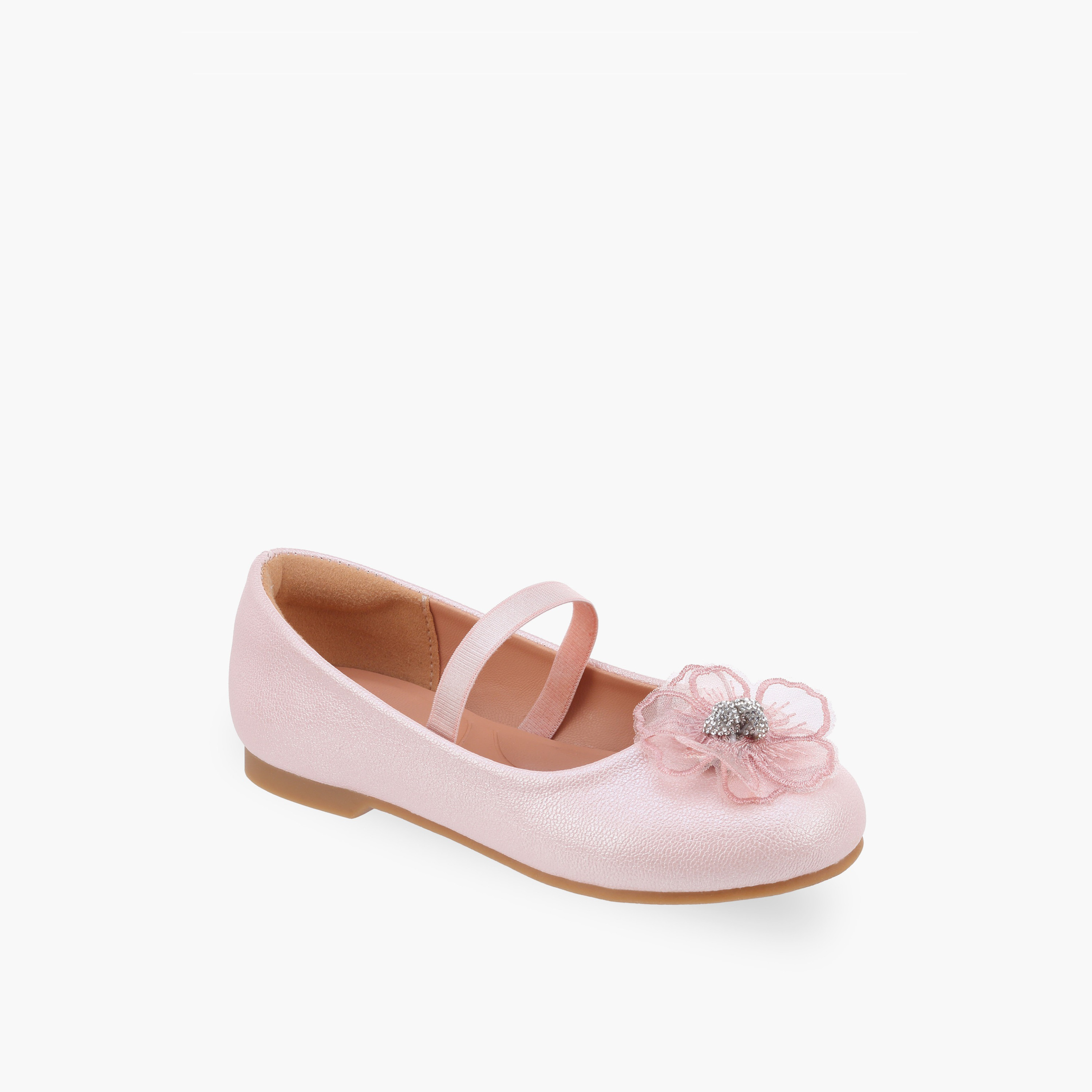 Celeste Girls Slip-On Ballerina Shoes-girls-shoes-ballerinas-image-2