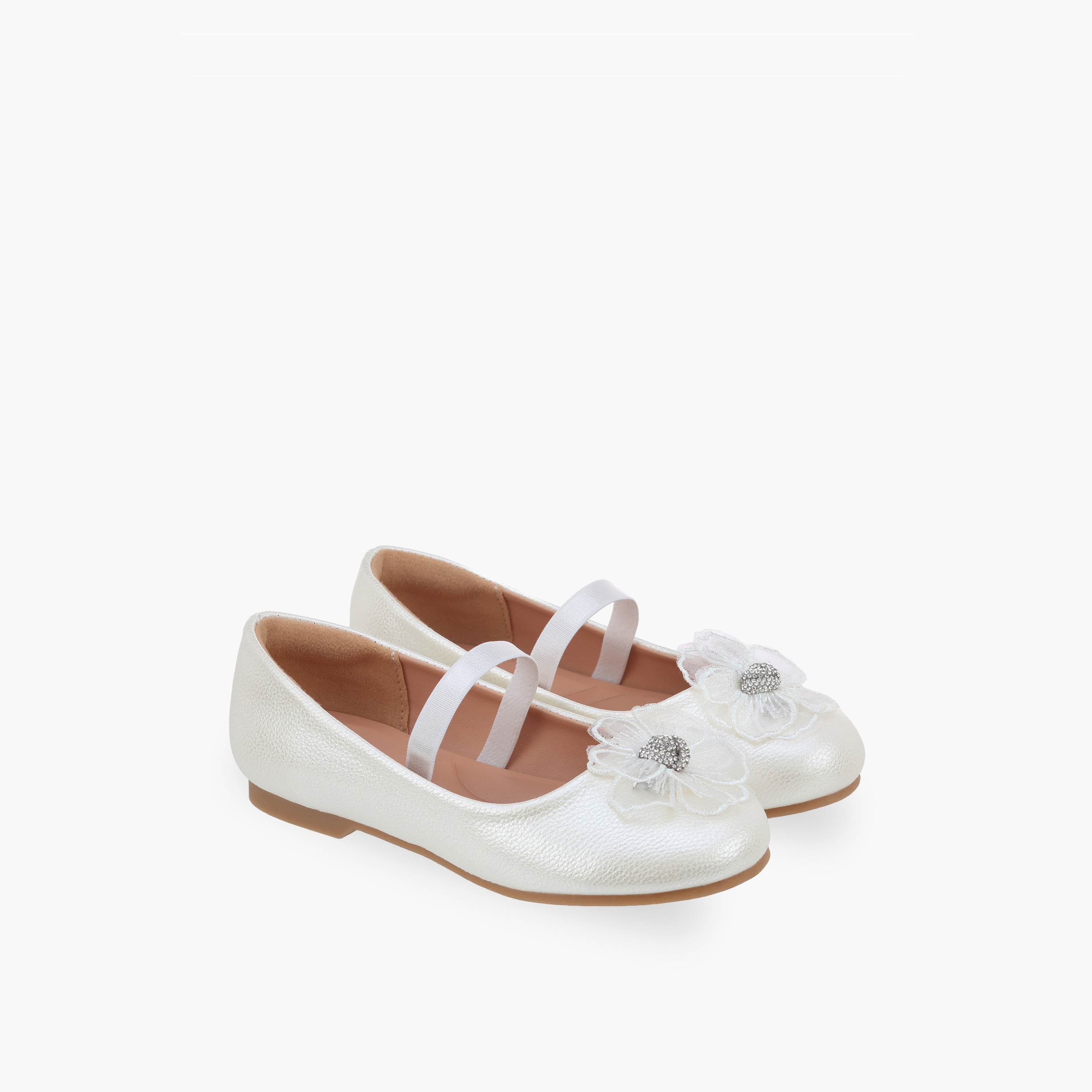 Celeste Girls Slip-On Ballerina Shoes-girls-shoes-ballerinas-image-1