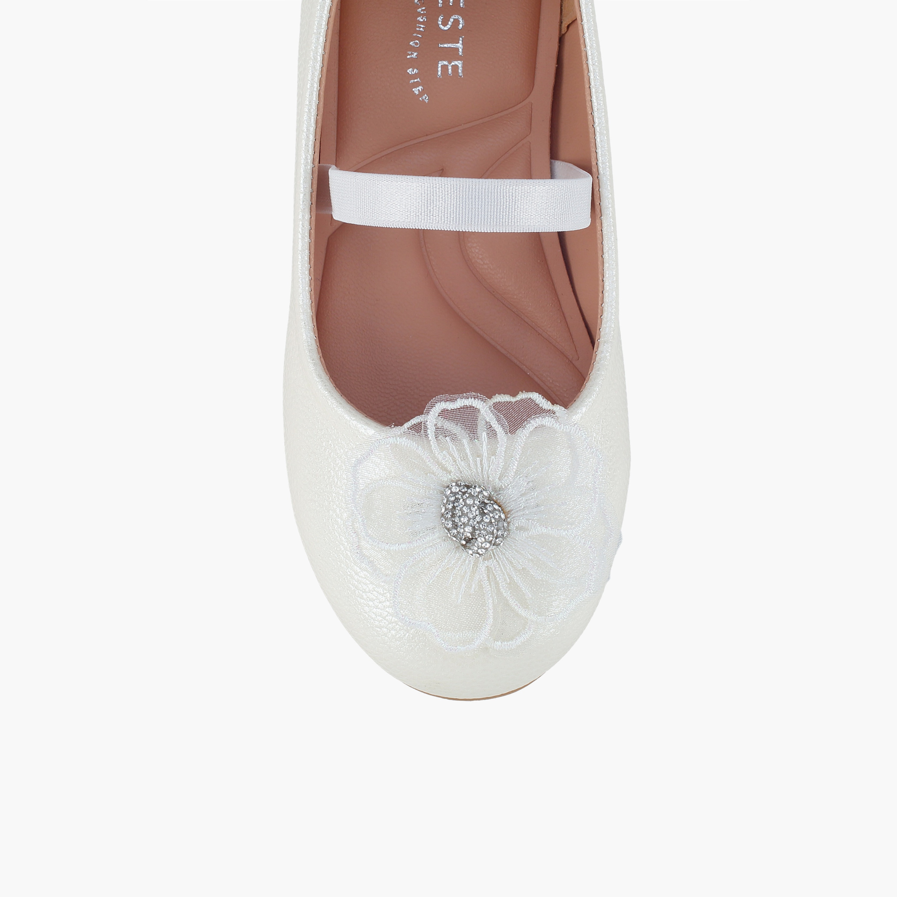 Celeste Girls Slip-On Ballerina Shoes-girls-shoes-ballerinas-image-4