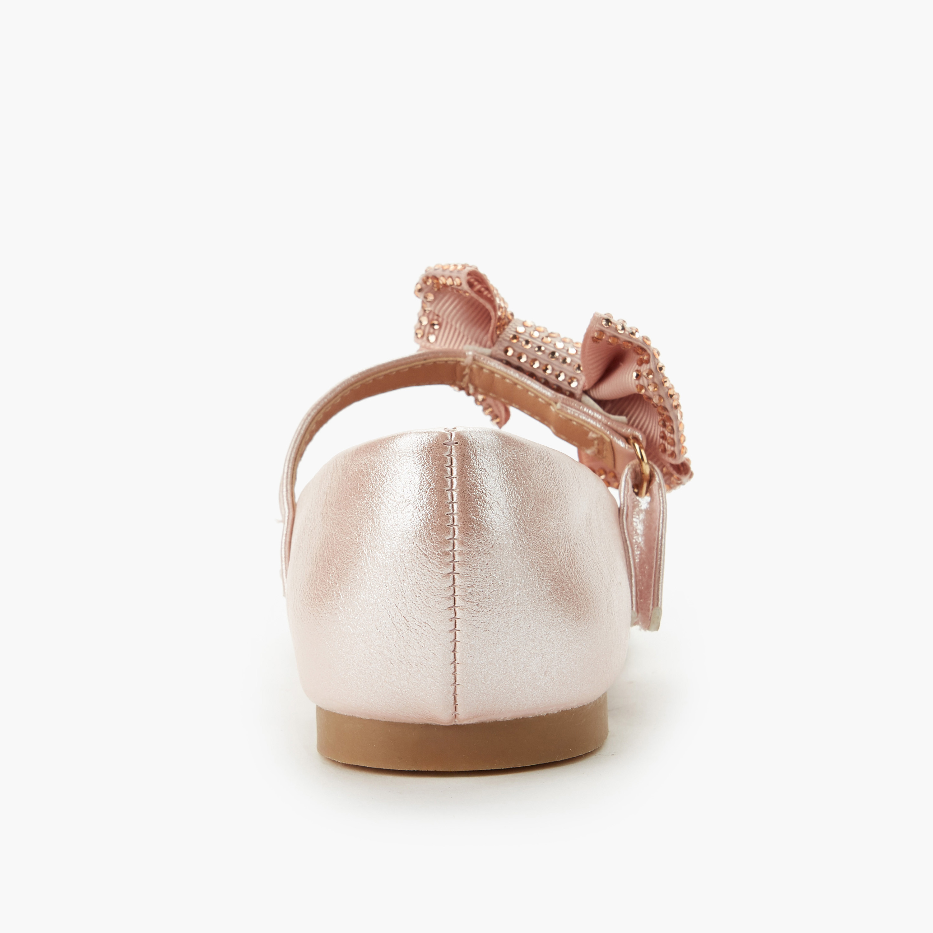 حذاء باليرينا بشريط إغلاق لاصق للبنات من جونيورز-girls-shoes-maryjanes-image-4