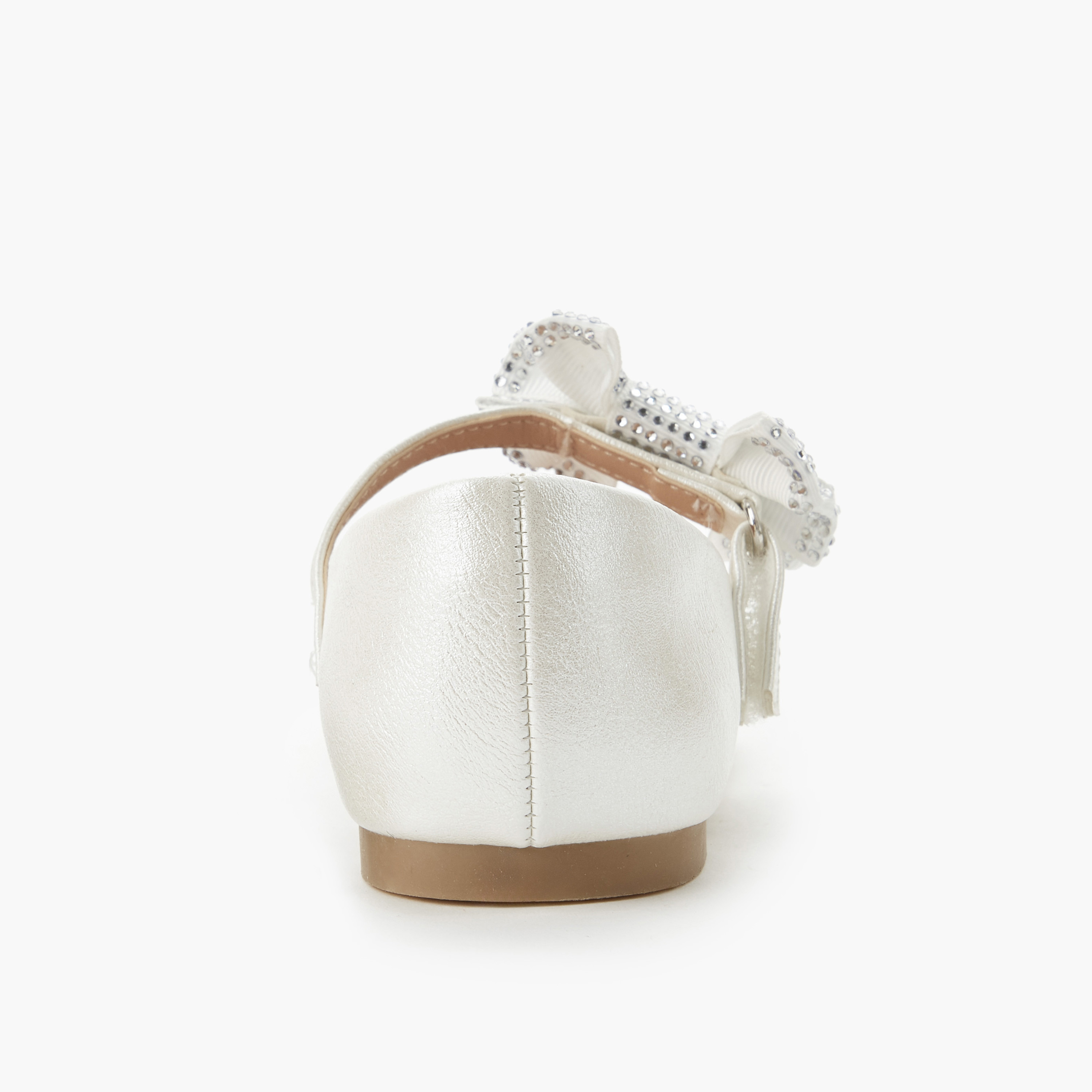 حذاء باليرينا بشريط إغلاق لاصق للبنات من جونيورز-girls-shoes-maryjanes-image-4