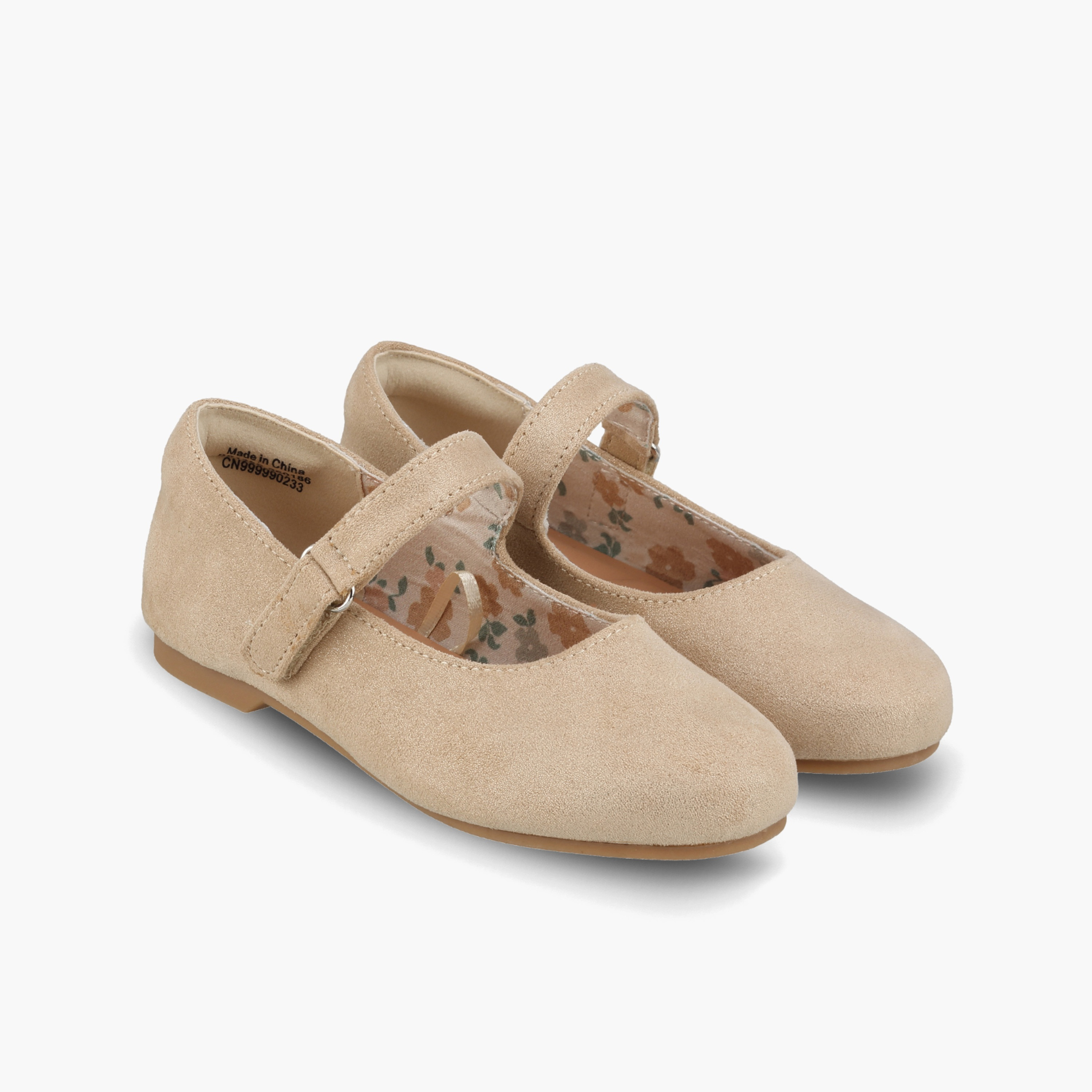 Juniors Girls Textured Mary Jane Shoes-girls-shoes-ballerinas-image-1