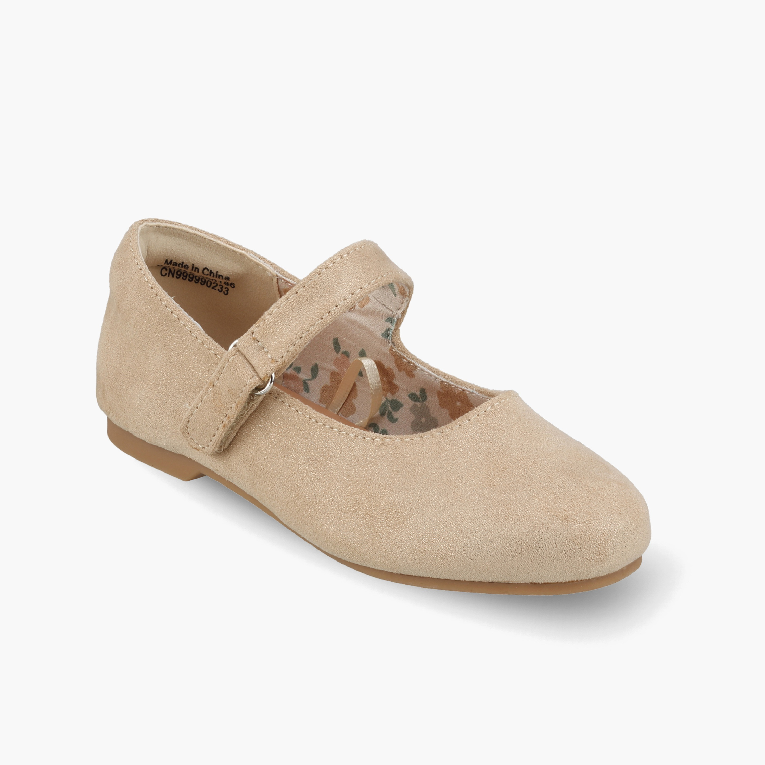 Juniors Girls Textured Mary Jane Shoes-girls-shoes-ballerinas-image-2