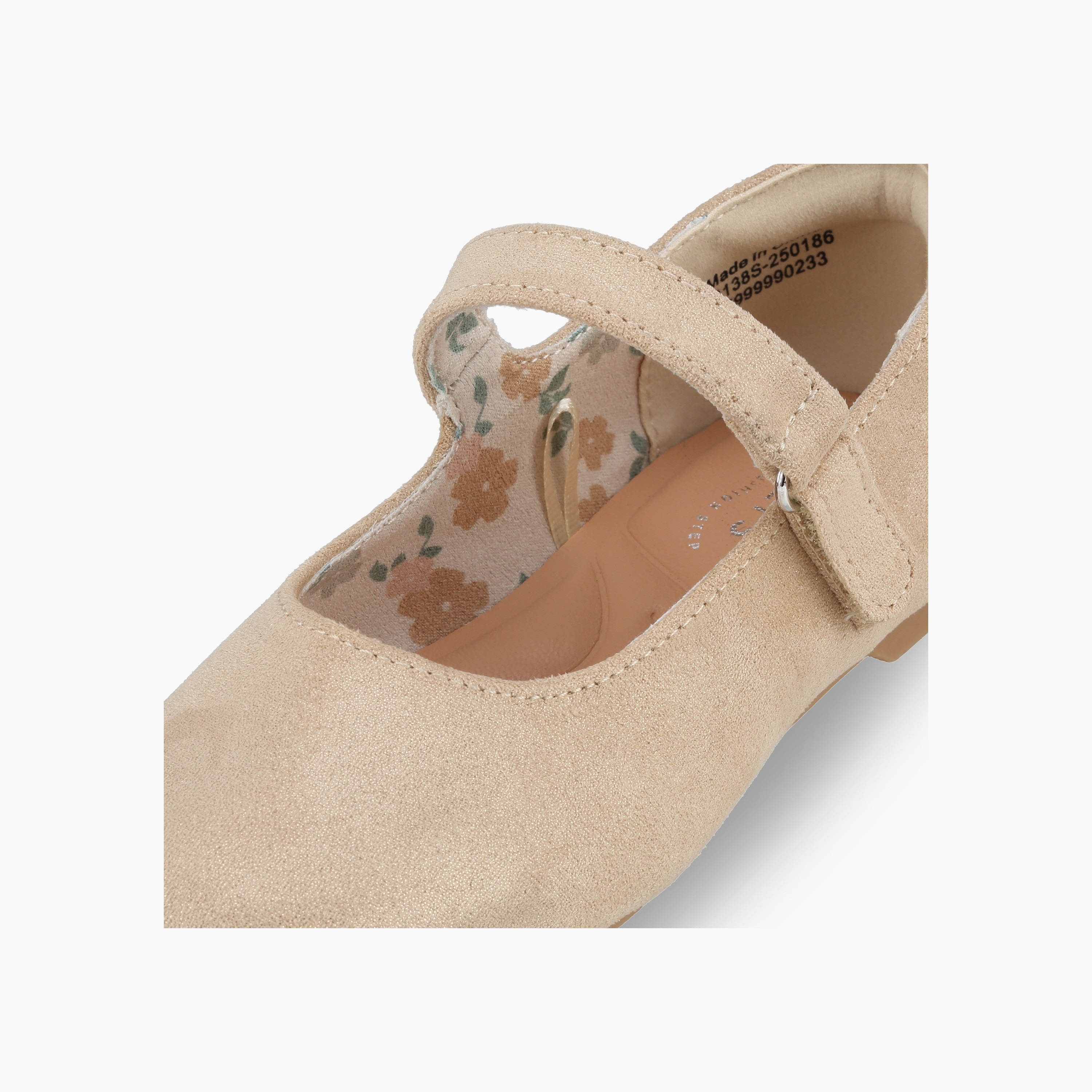 Juniors Girls Textured Mary Jane Shoes-girls-shoes-ballerinas-image-6