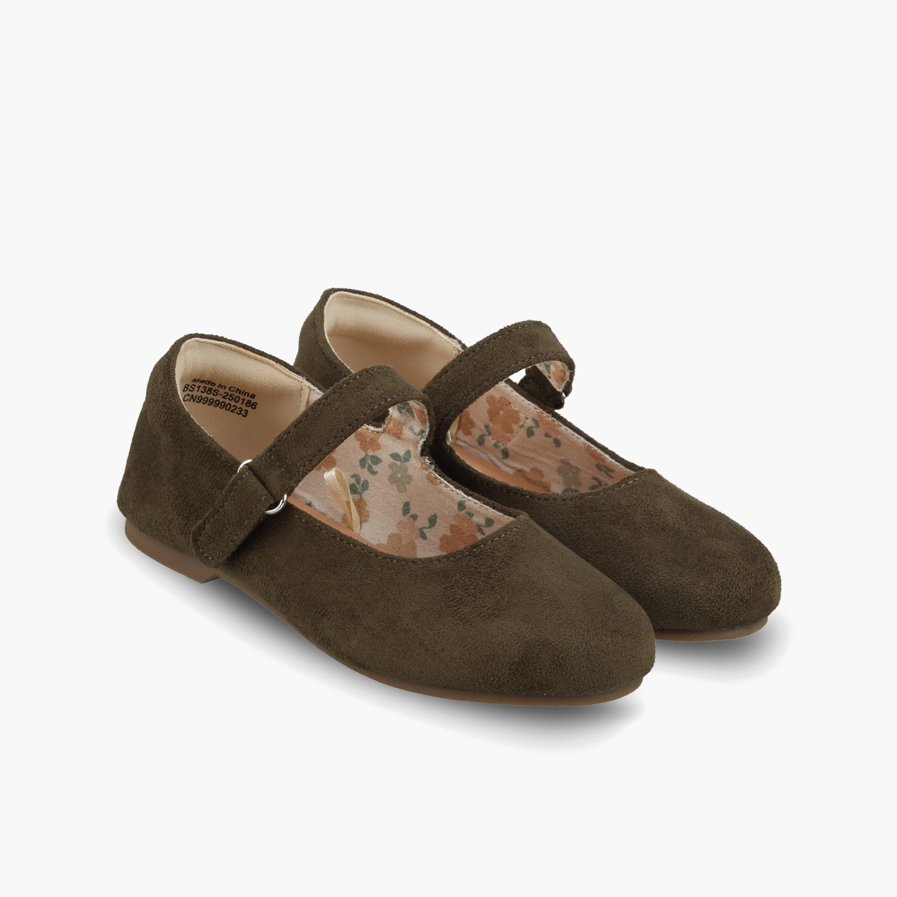 Juniors Girls Textured Mary Jane Shoes-girls-shoes-ballerinas-image-1