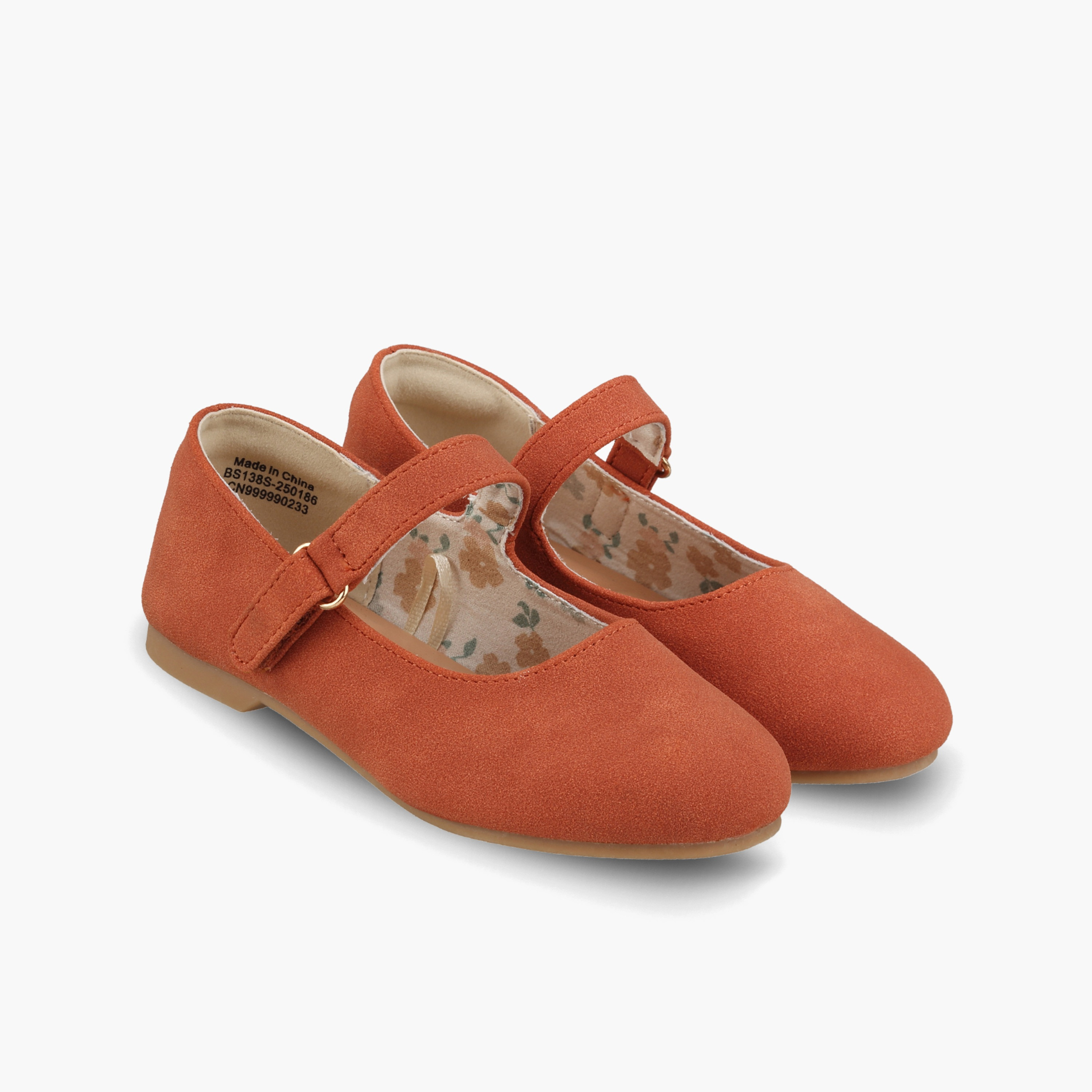 Juniors Girls Textured Mary Jane Shoes-girls-shoes-ballerinas-image-1
