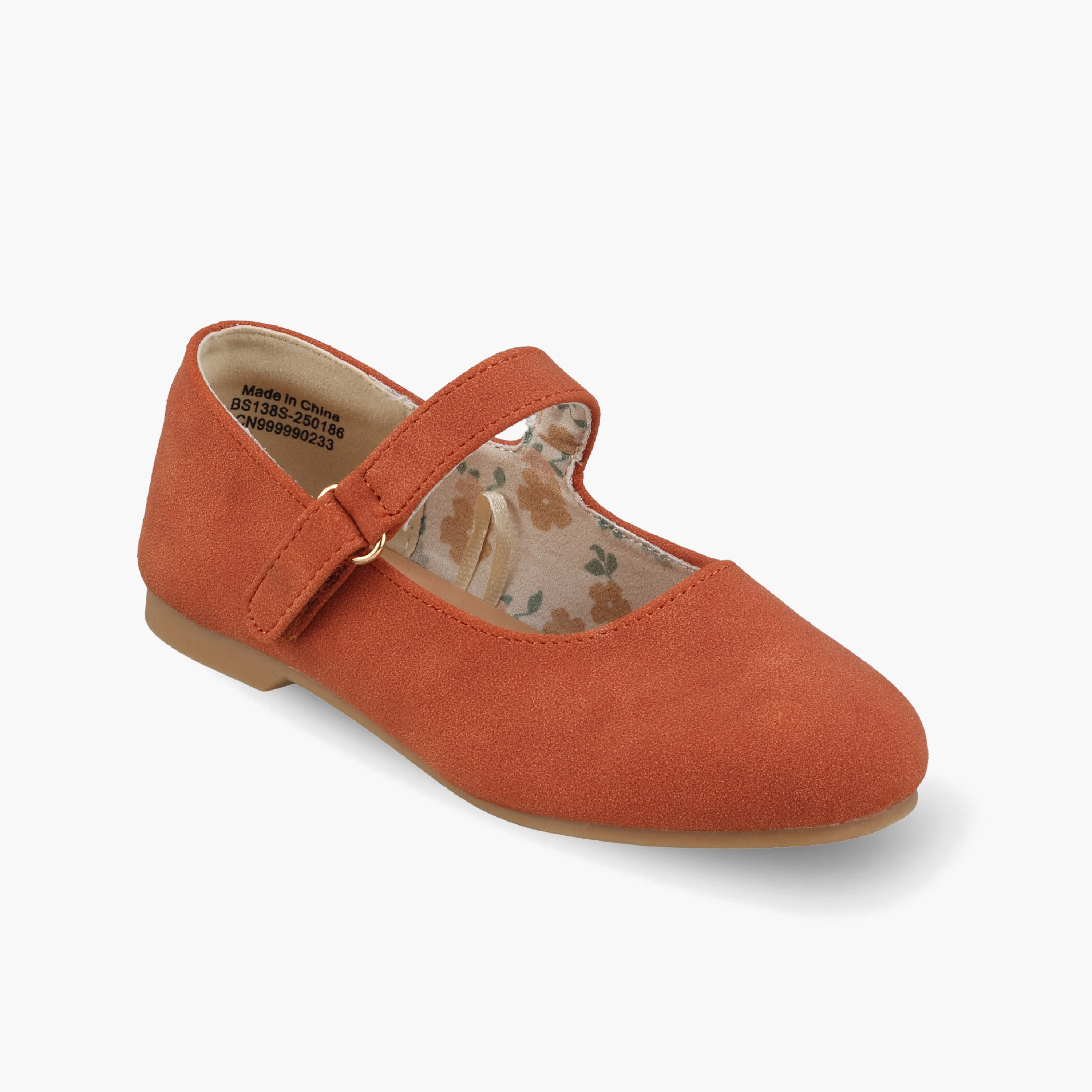 Juniors Girls Textured Mary Jane Shoes-girls-shoes-ballerinas-image-2