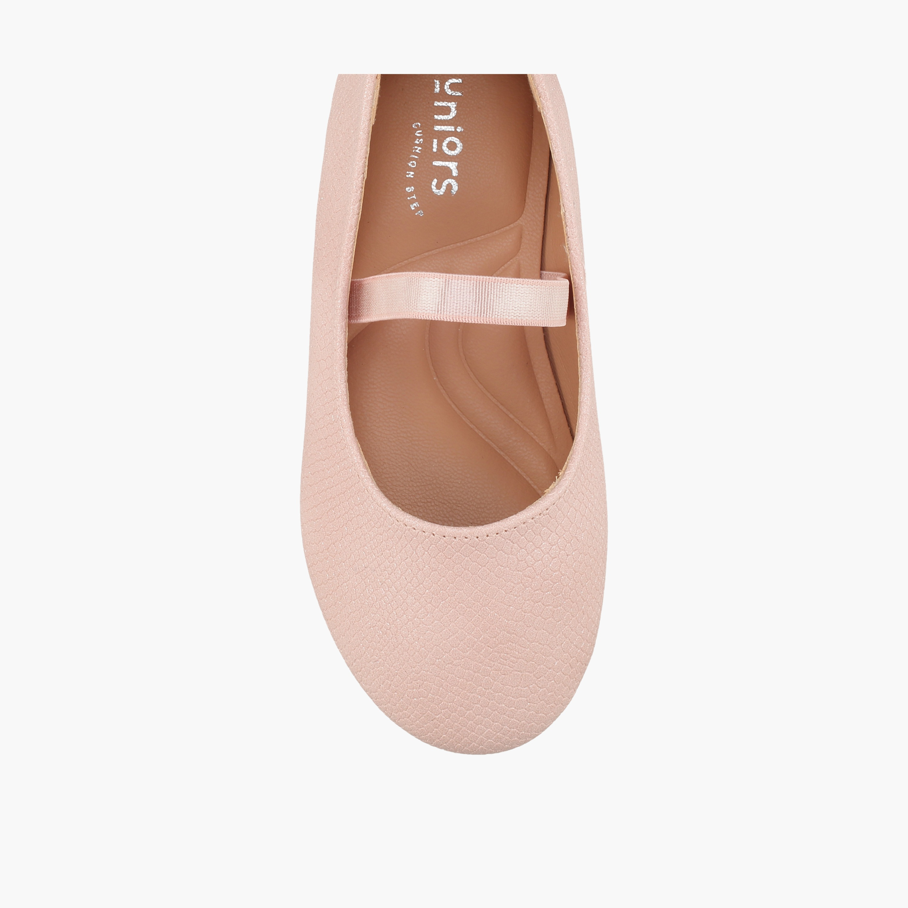 Juniors Girls Textured Ballerina Shoes-girls-shoes-ballerinas-image-4