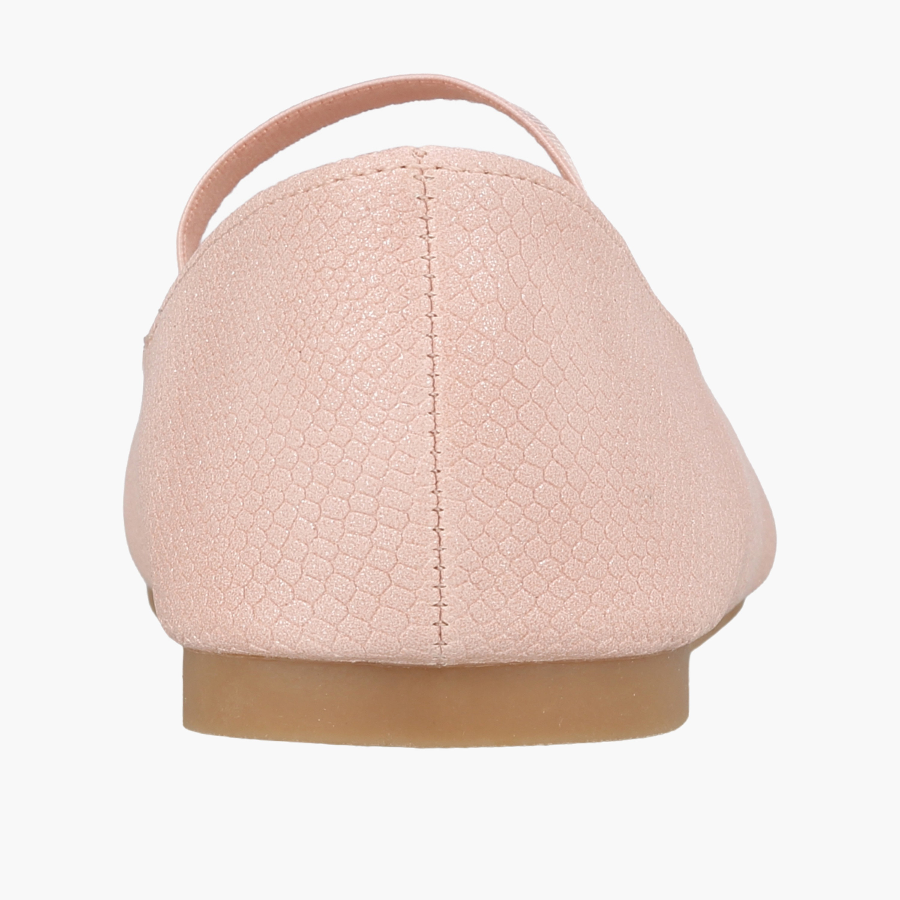 Juniors Girls Textured Ballerina Shoes-girls-shoes-ballerinas-image-5