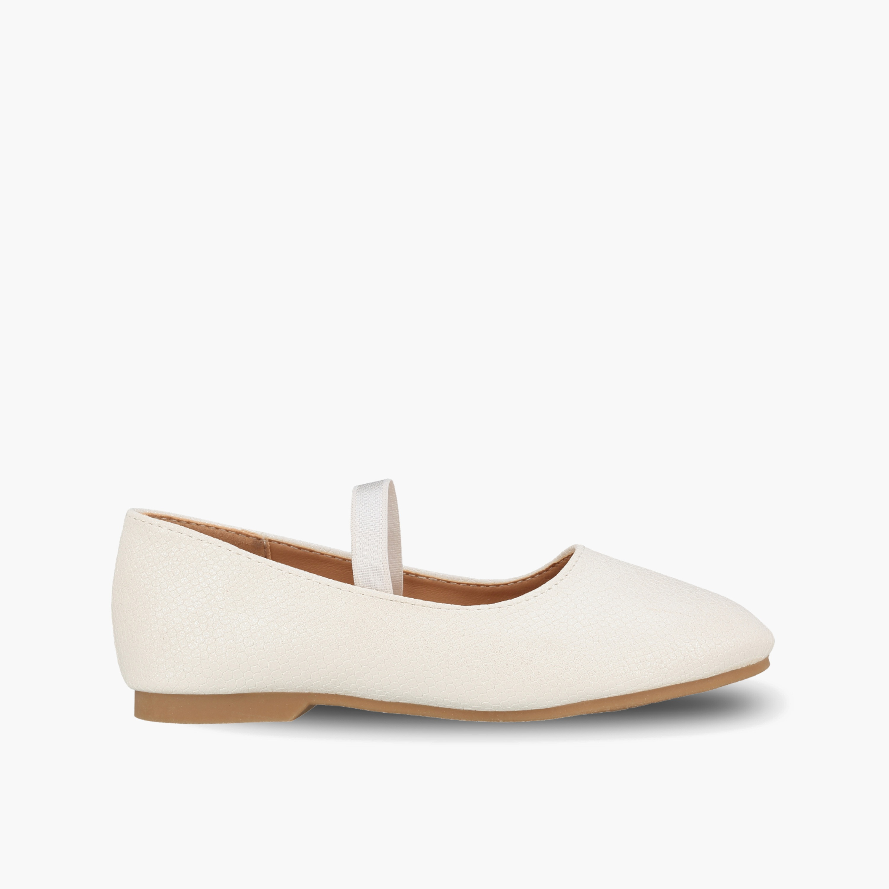 Juniors Girls Textured Ballerina Shoes-girls-shoes-ballerinas-image-3