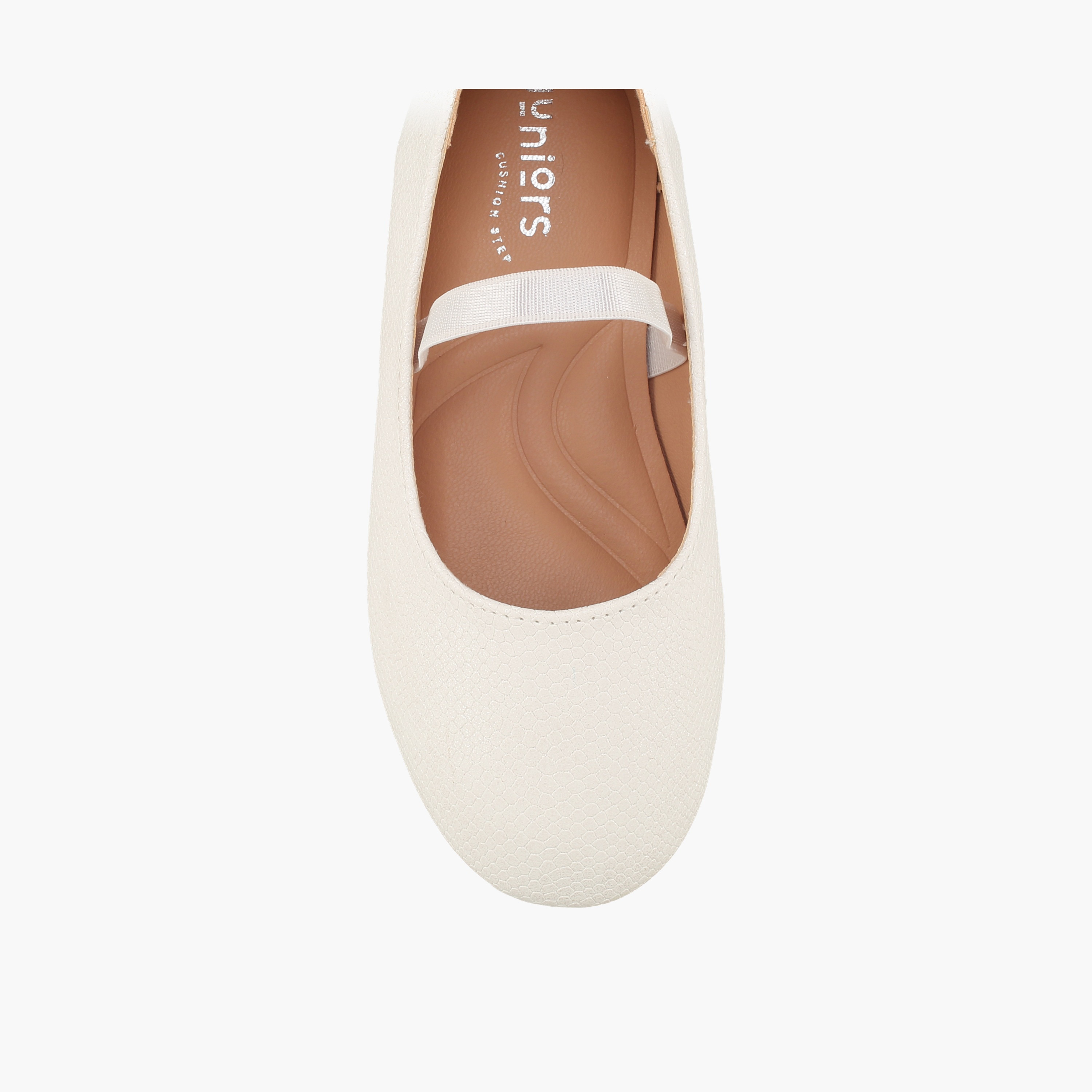 Juniors Girls Textured Ballerina Shoes-girls-shoes-ballerinas-image-4