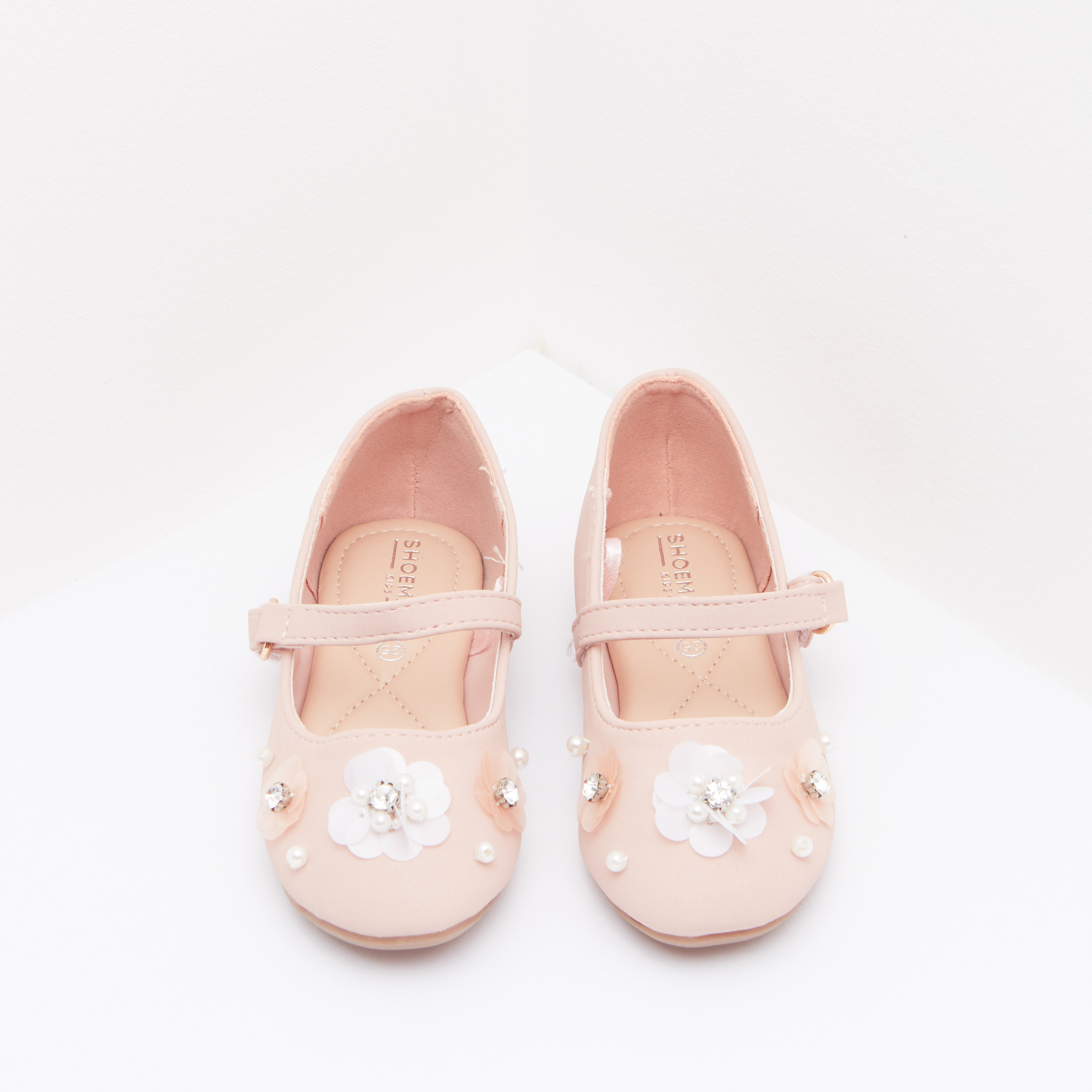 حذاء ماري جين مزيّن بشريط إغلاق لاصق-girls-shoes-loafers-image-2