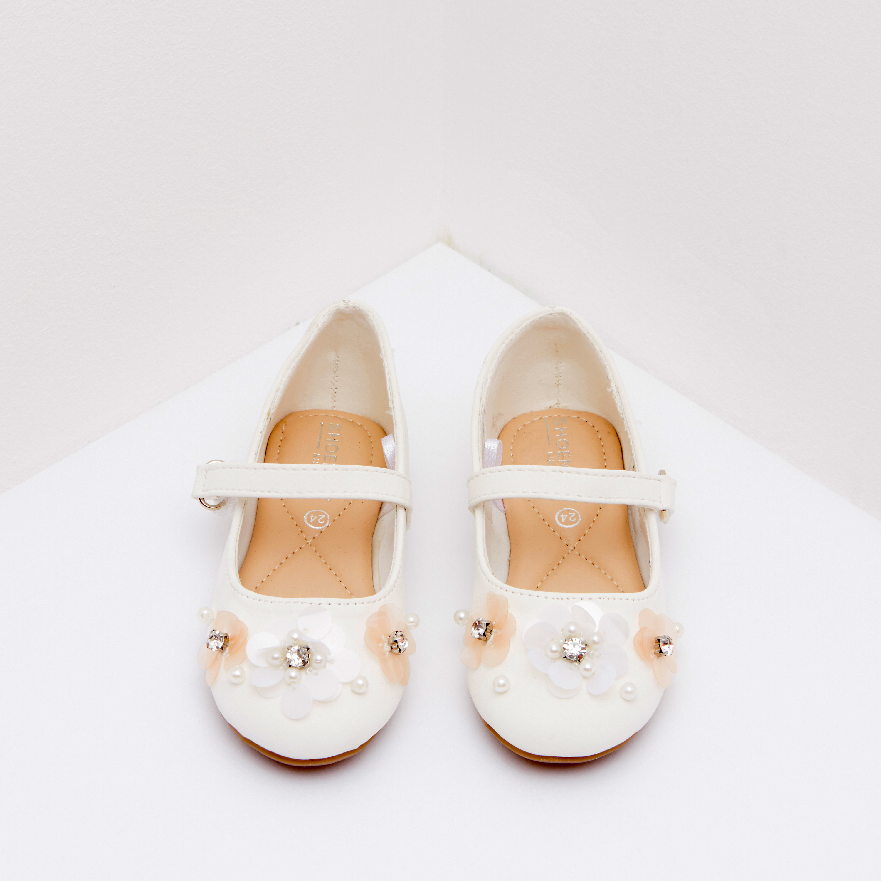 حذاء ماري جين مزيّن بشريط إغلاق لاصق-girls-shoes-loafers-image-6