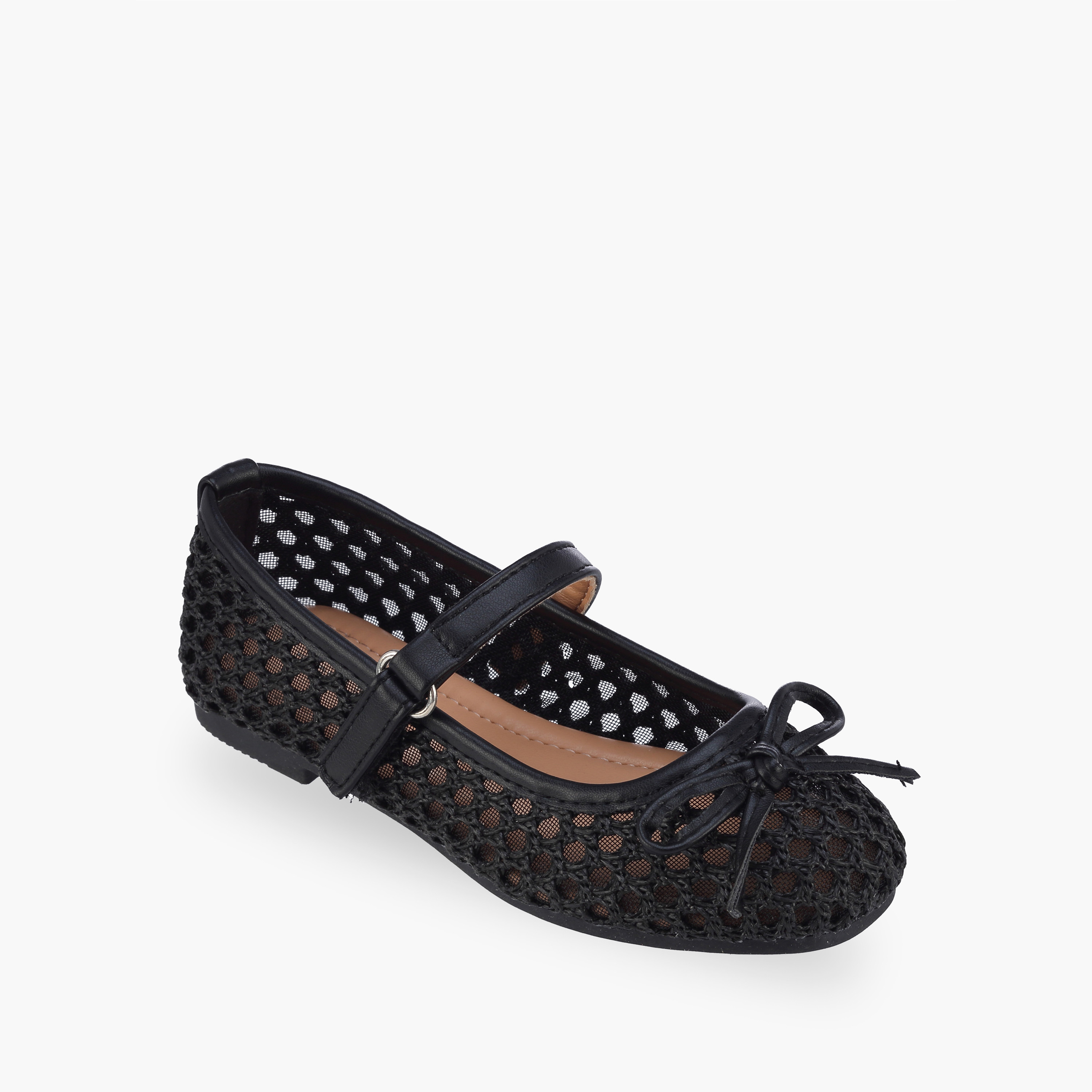 Flora Bella Girls Hook & Loop Mary Jane Shoes-girls-shoes-maryjanes-image-2