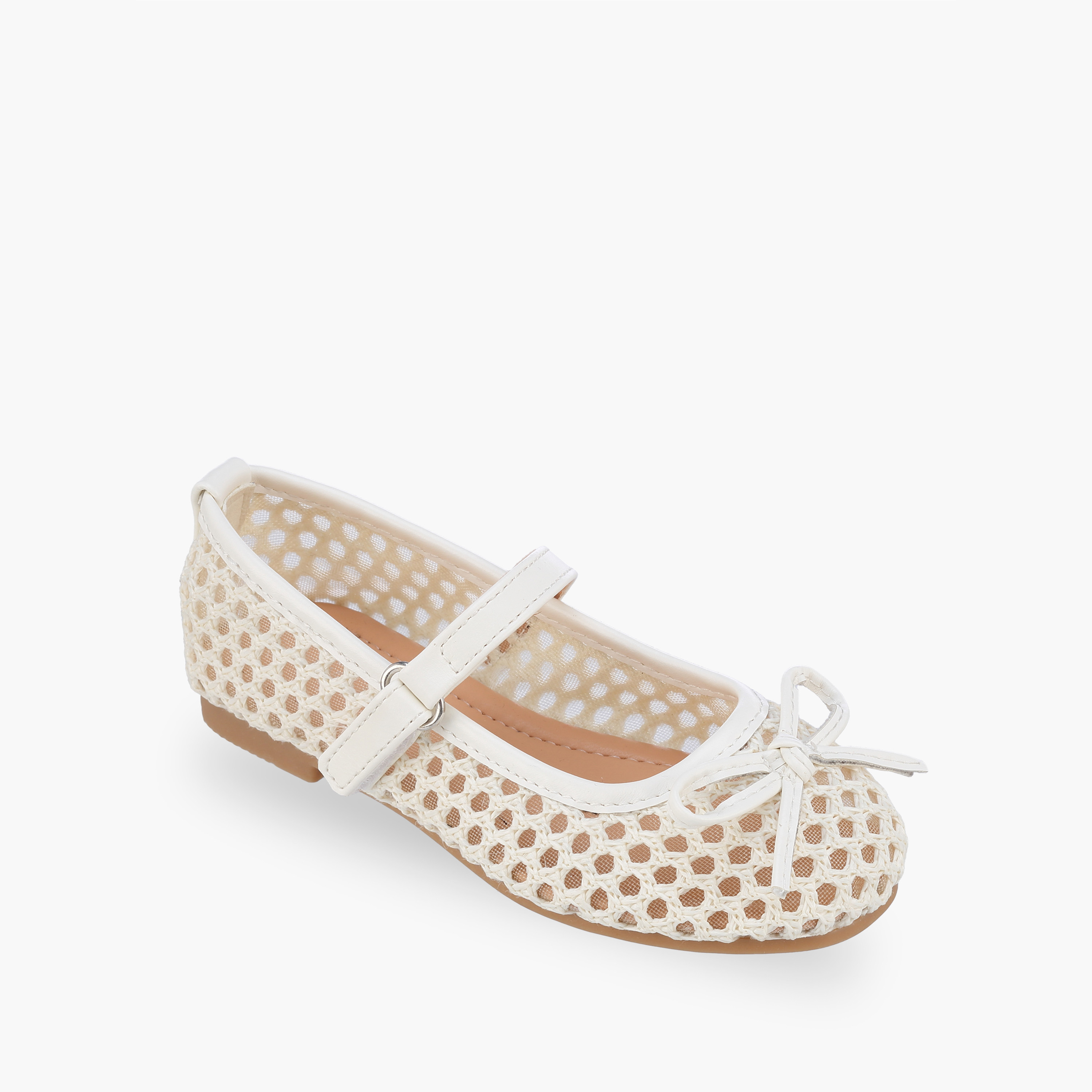 حذاء ماري جين بشريط إغلاق لاصق للبنات من فلورا بيلا-girls-shoes-maryjanes-image-8
