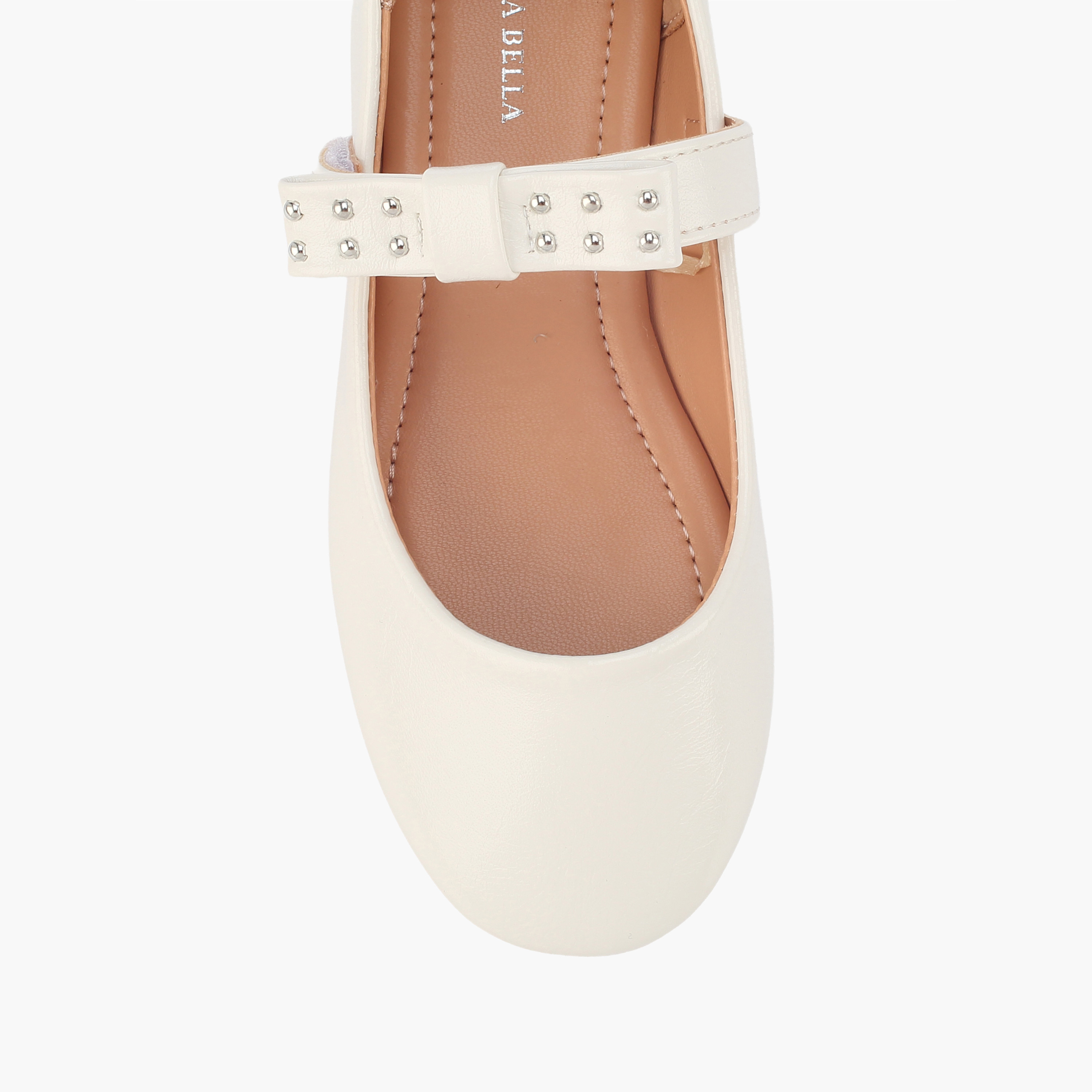حذاء ماري جين بشريط إغلاق لاصق للبنات من فلورا بيلا-girls-shoes-maryjanes-image-10