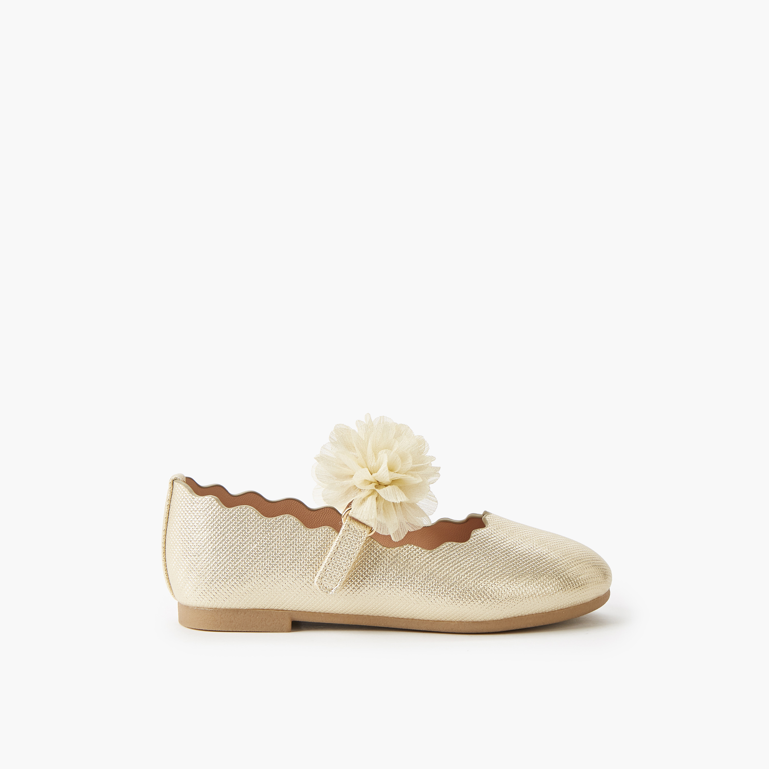 حذاء باليرينا بشريط لاصق للبنات من جونيورز-girls-shoes-maryjanes-image-3