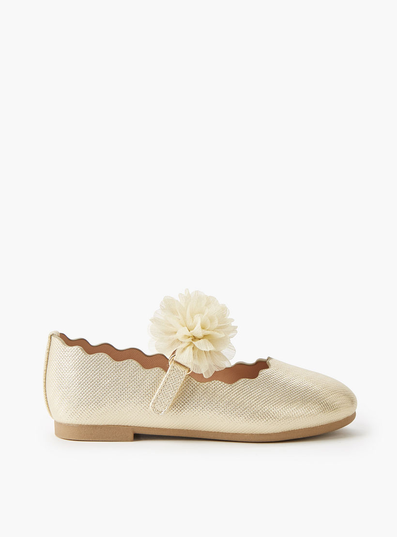 حذاء باليرينا بشريط لاصق للبنات من جونيورز-girls-shoes-maryjanes-image-3