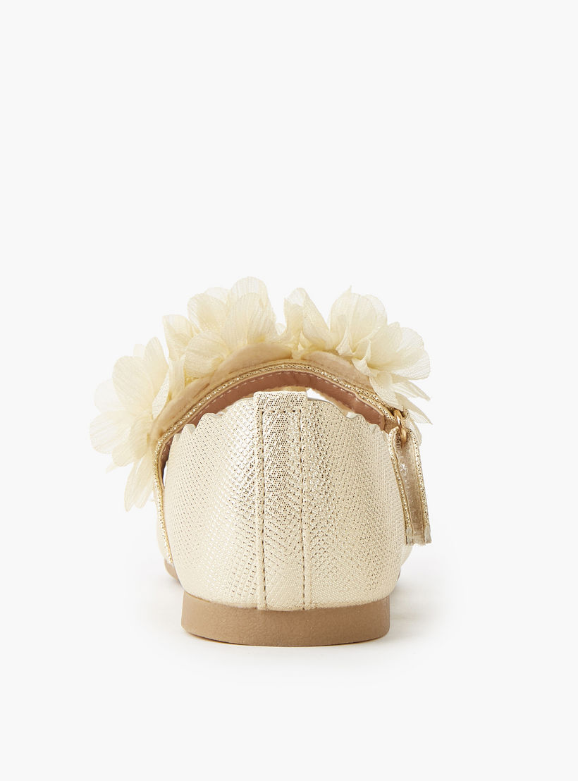 حذاء باليرينا بشريط لاصق للبنات من جونيورز-girls-shoes-maryjanes-image-4