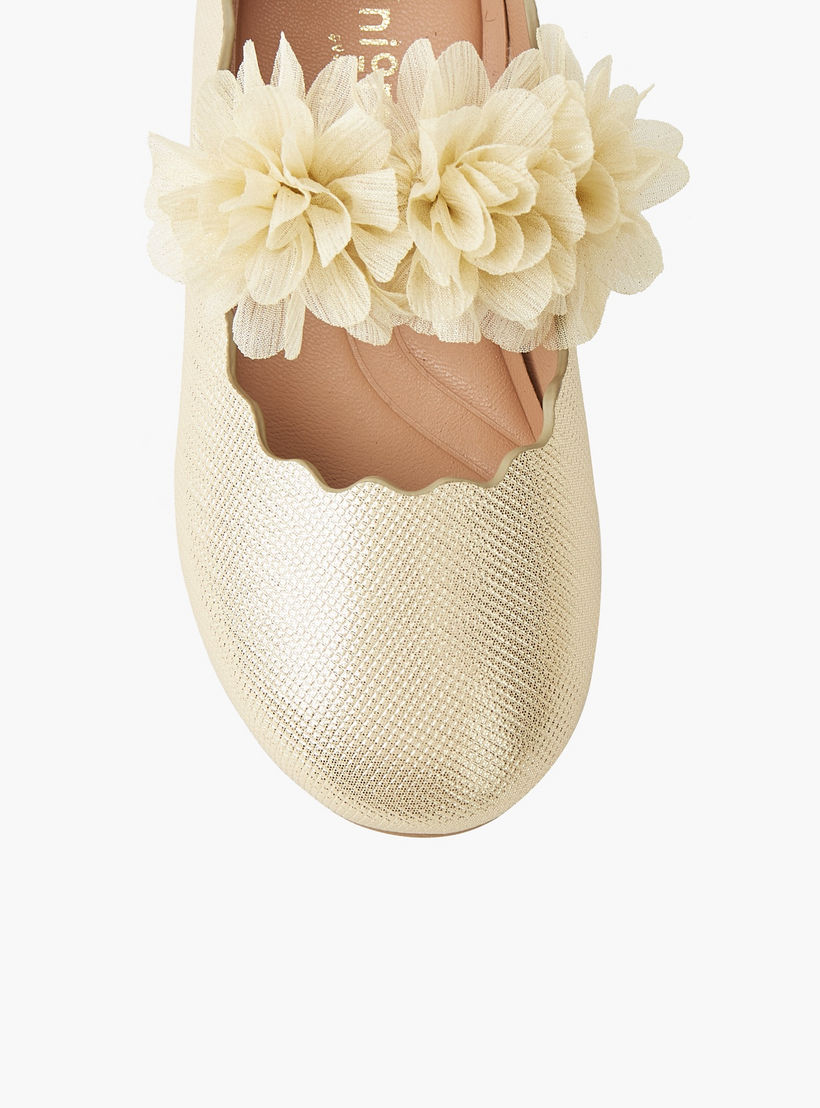 حذاء باليرينا بشريط لاصق للبنات من جونيورز-girls-shoes-maryjanes-image-5
