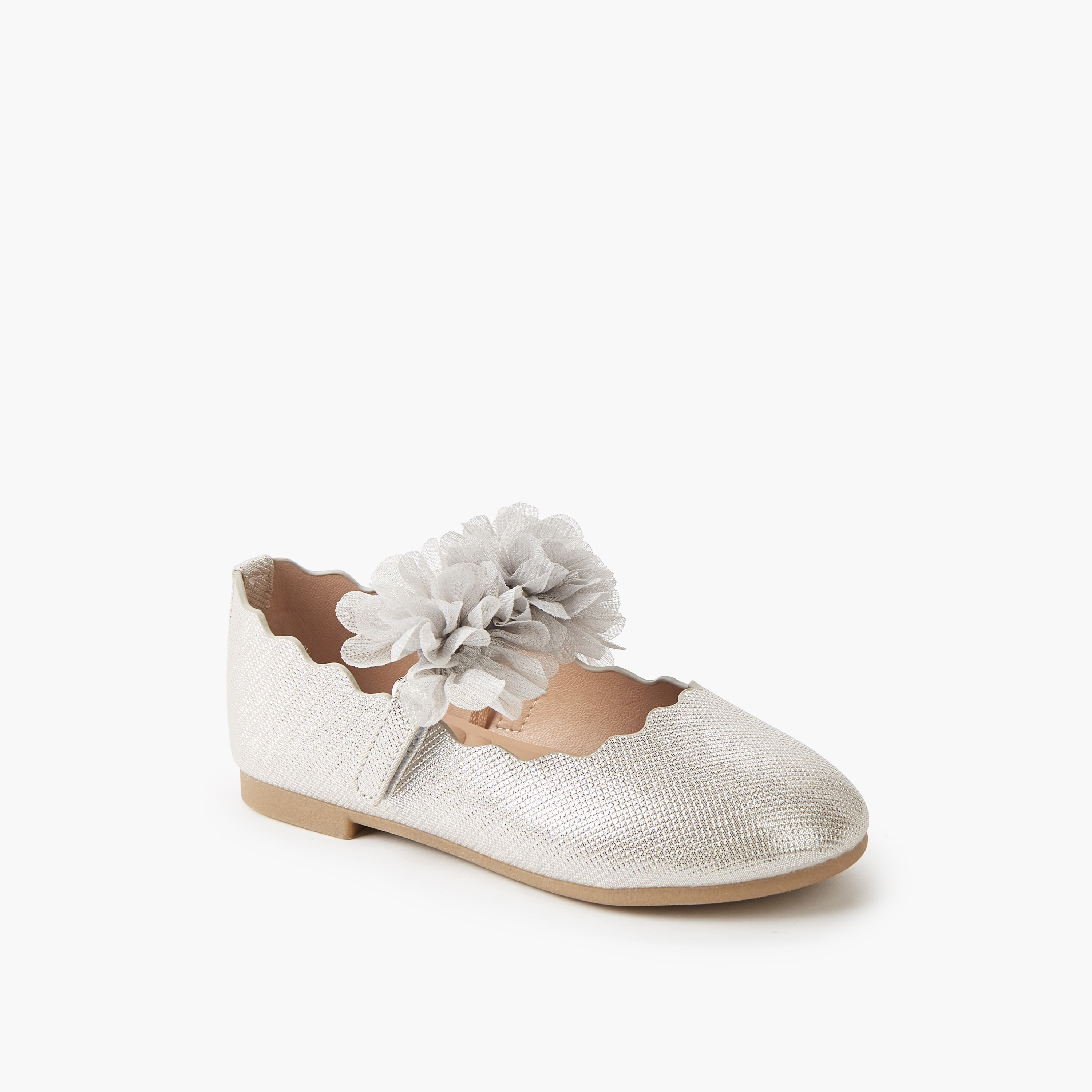 حذاء باليرينا بشريط لاصق للبنات من جونيورز-girls-shoes-maryjanes-image-2