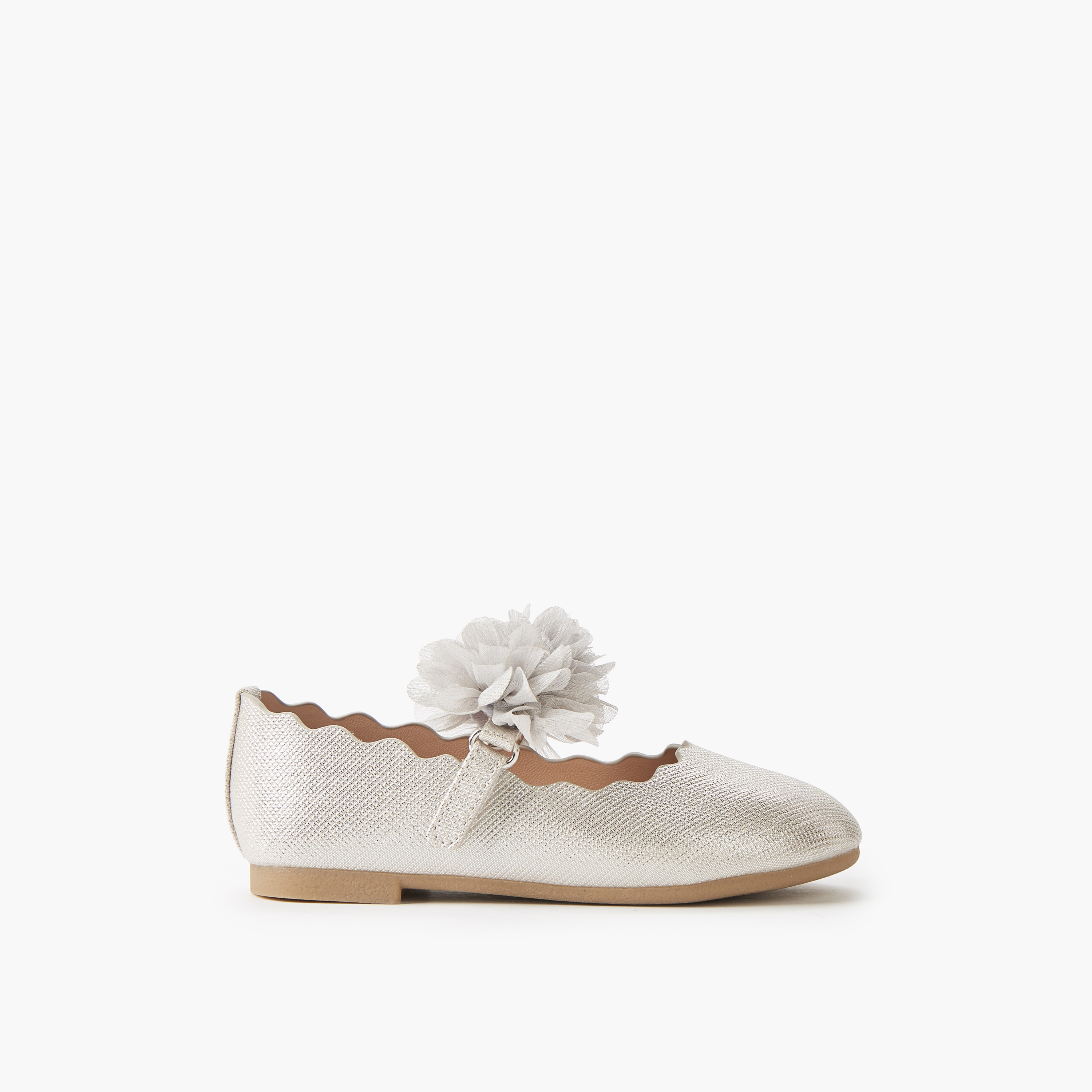 حذاء باليرينا بشريط لاصق للبنات من جونيورز-girls-shoes-maryjanes-image-3