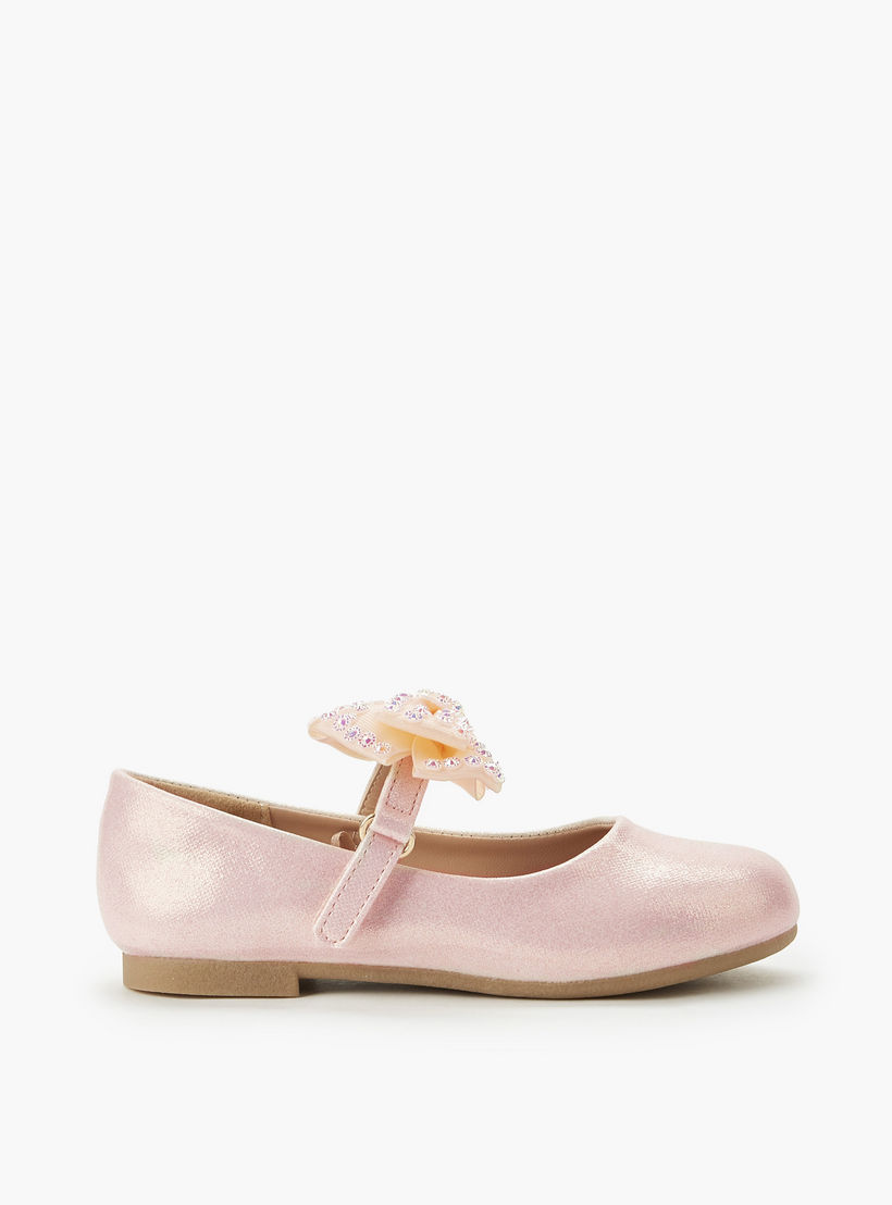حذاء باليرينا بشريط لاصق للبنات من جونيورز-girls-shoes-maryjanes-image-3