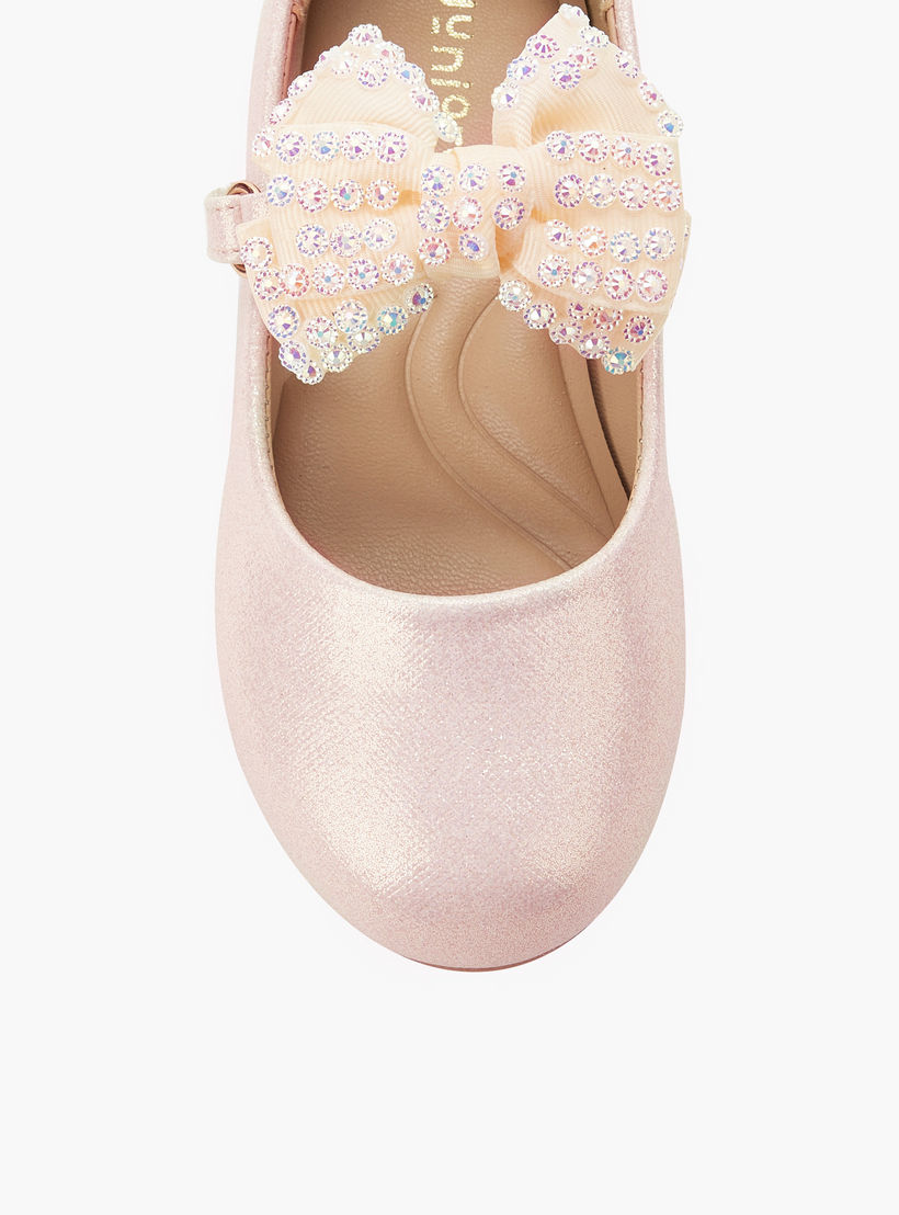 حذاء باليرينا بشريط لاصق للبنات من جونيورز-girls-shoes-maryjanes-image-5