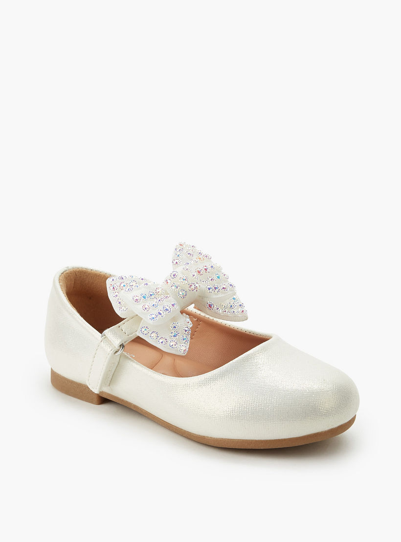 حذاء باليرينا بشريط لاصق للبنات من جونيورز-girls-shoes-maryjanes-image-2