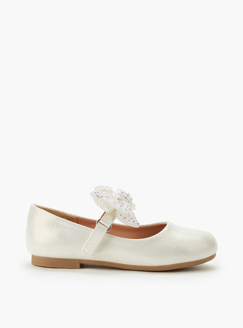 حذاء باليرينا بشريط لاصق للبنات من جونيورز-girls-shoes-maryjanes-image-3