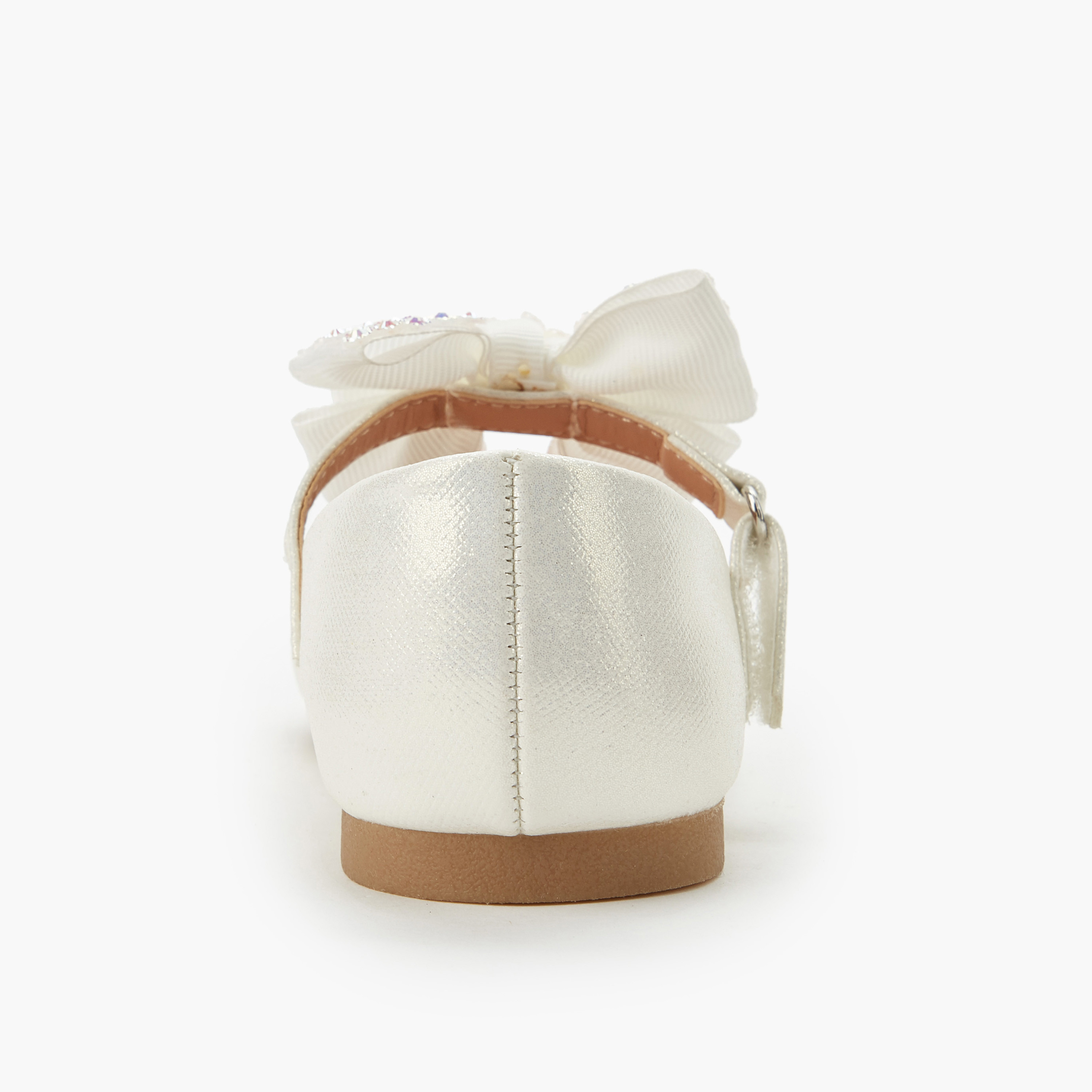 حذاء باليرينا بشريط لاصق للبنات من جونيورز-girls-shoes-maryjanes-image-4
