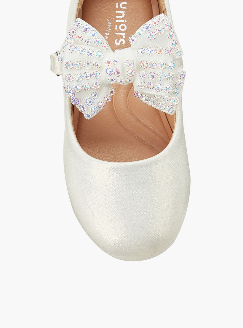 حذاء باليرينا بشريط لاصق للبنات من جونيورز-girls-shoes-maryjanes-image-5