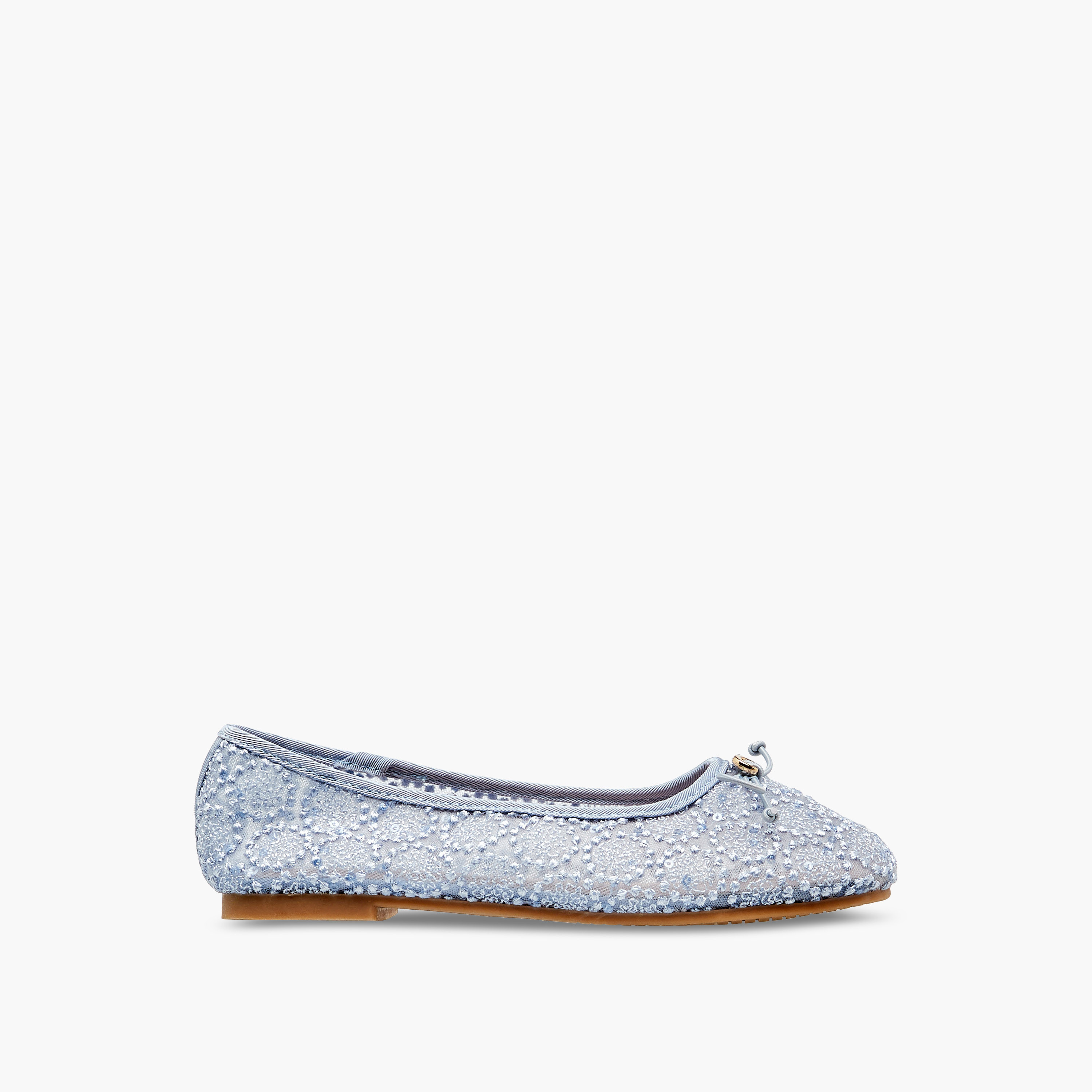 حذاء باليرينا مطرز بفيونكة من ليتل ميسي-girls-shoes-ballerinas-image-3