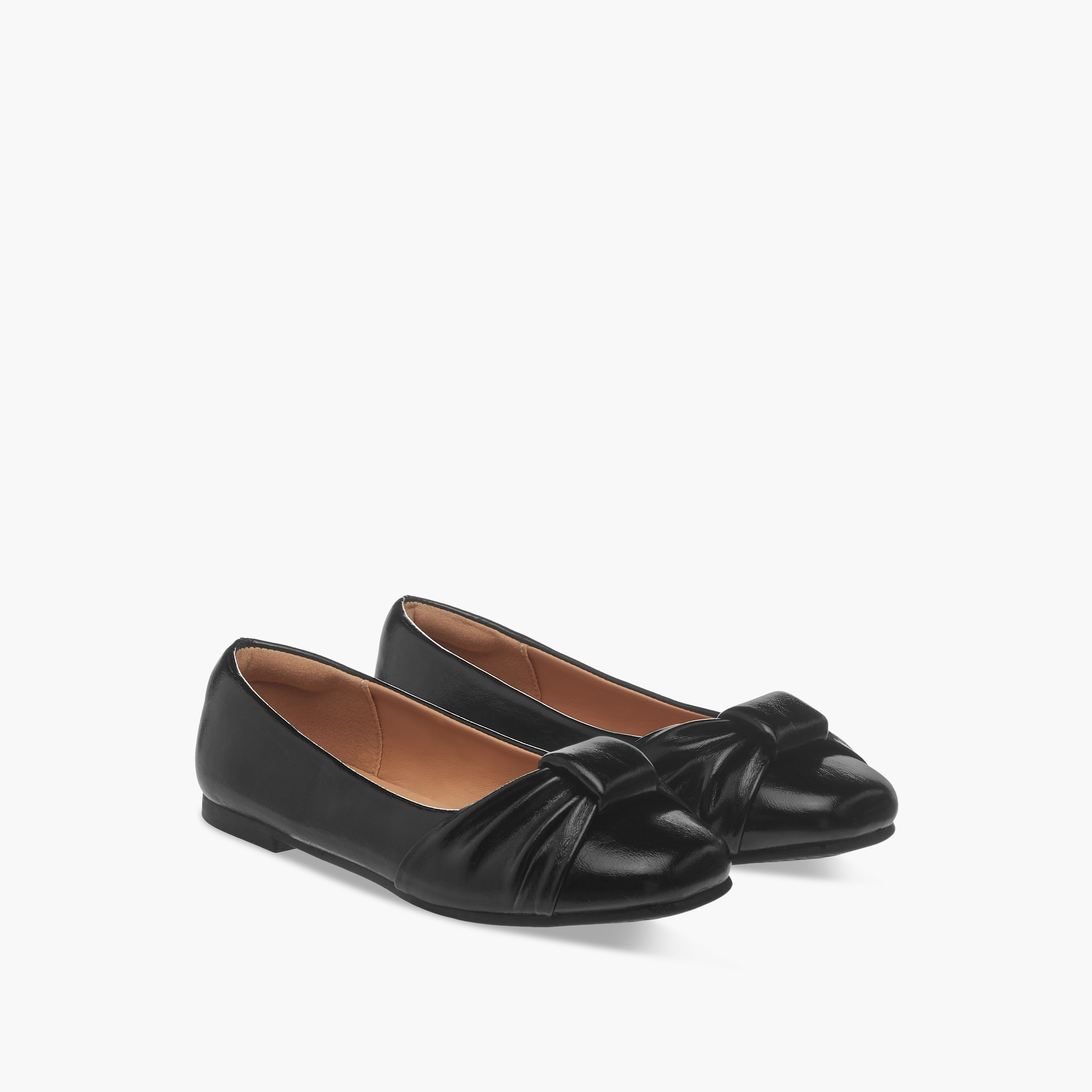 حذاء باليرينا سهل الارتداء يزينة عقدة من ليتل ميسي-girls-shoes-ballerinas-image-1