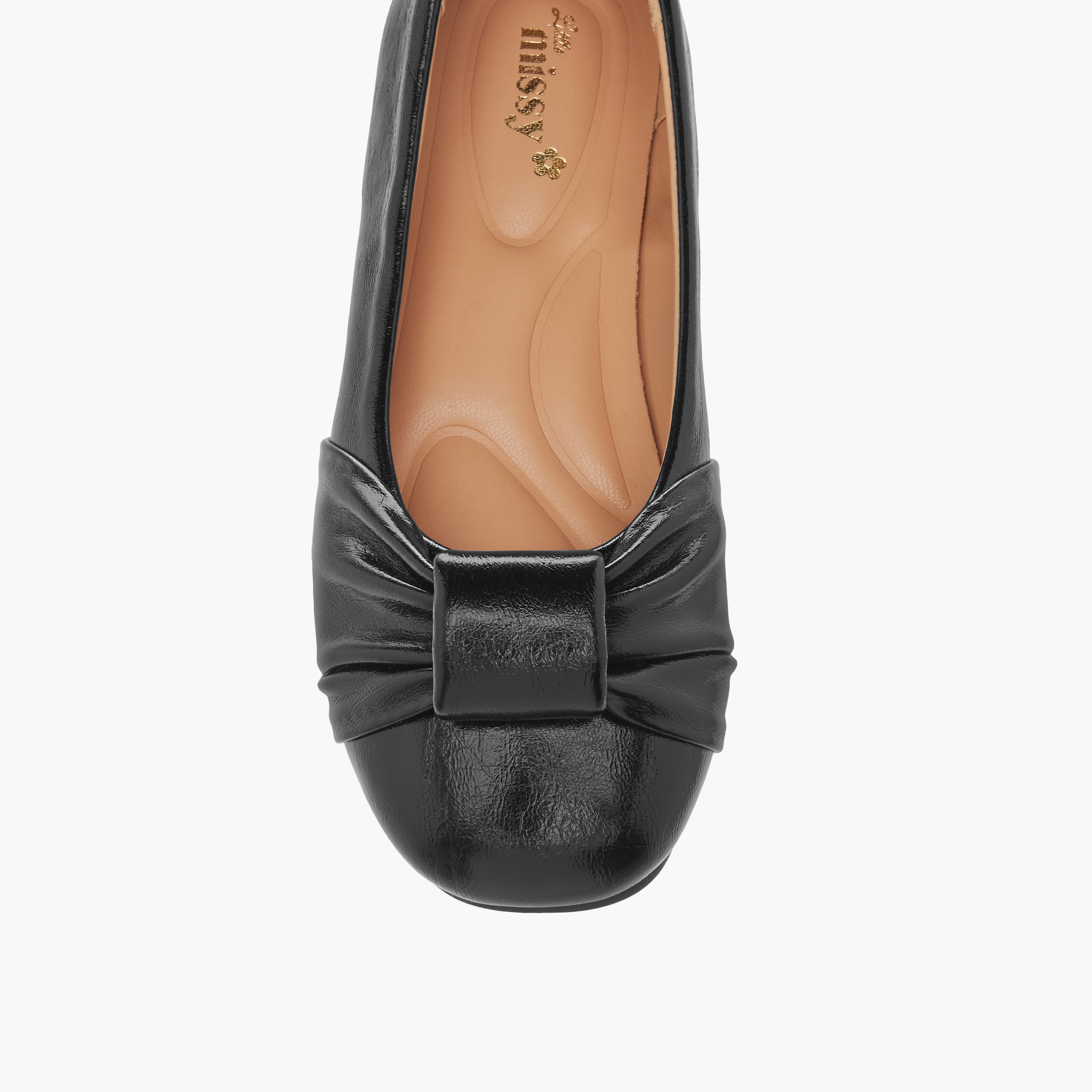 حذاء باليرينا سهل الارتداء يزينة عقدة من ليتل ميسي-girls-shoes-ballerinas-image-4