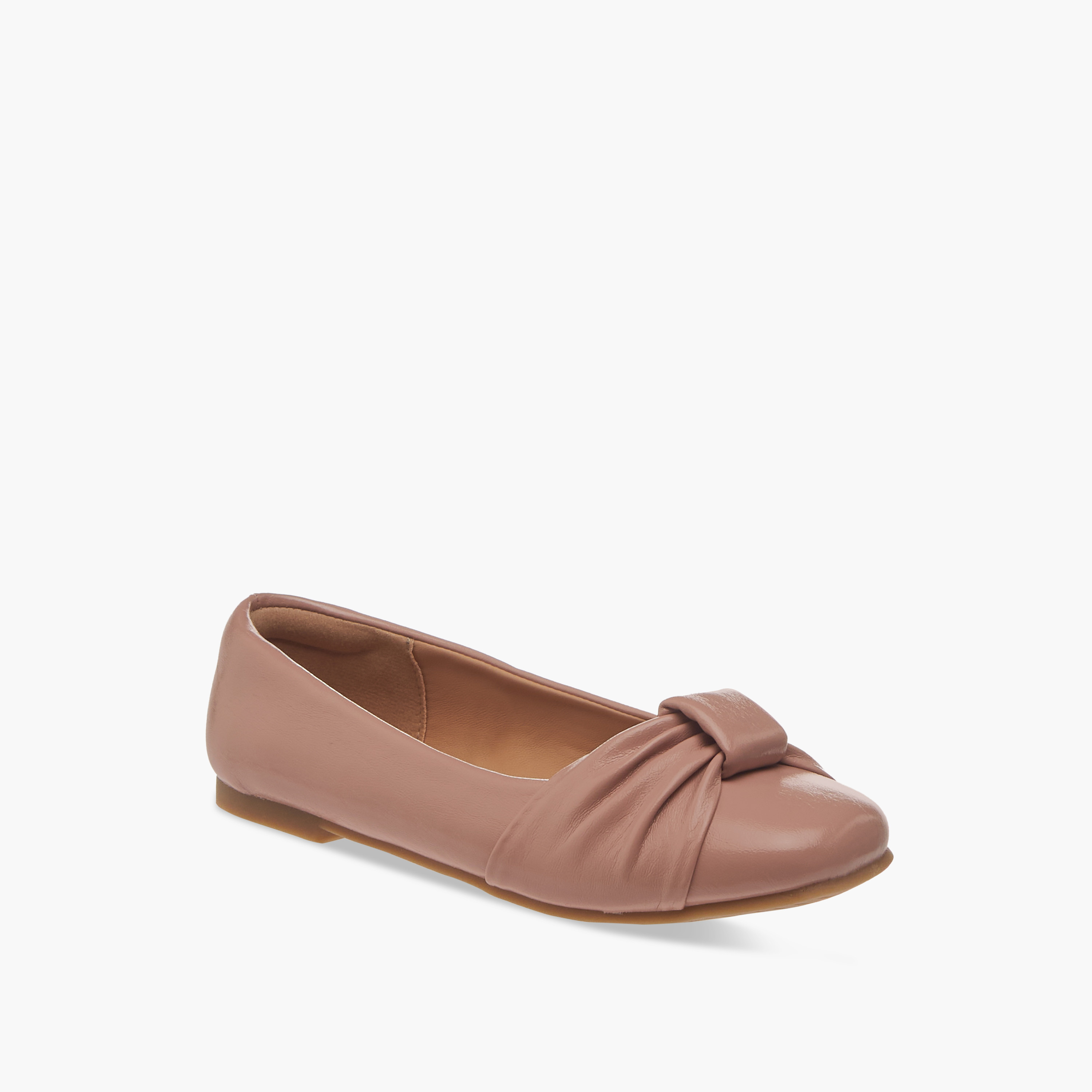 حذاء باليرينا سهل الارتداء يزينة عقدة من ليتل ميسي-girls-shoes-ballerinas-image-2