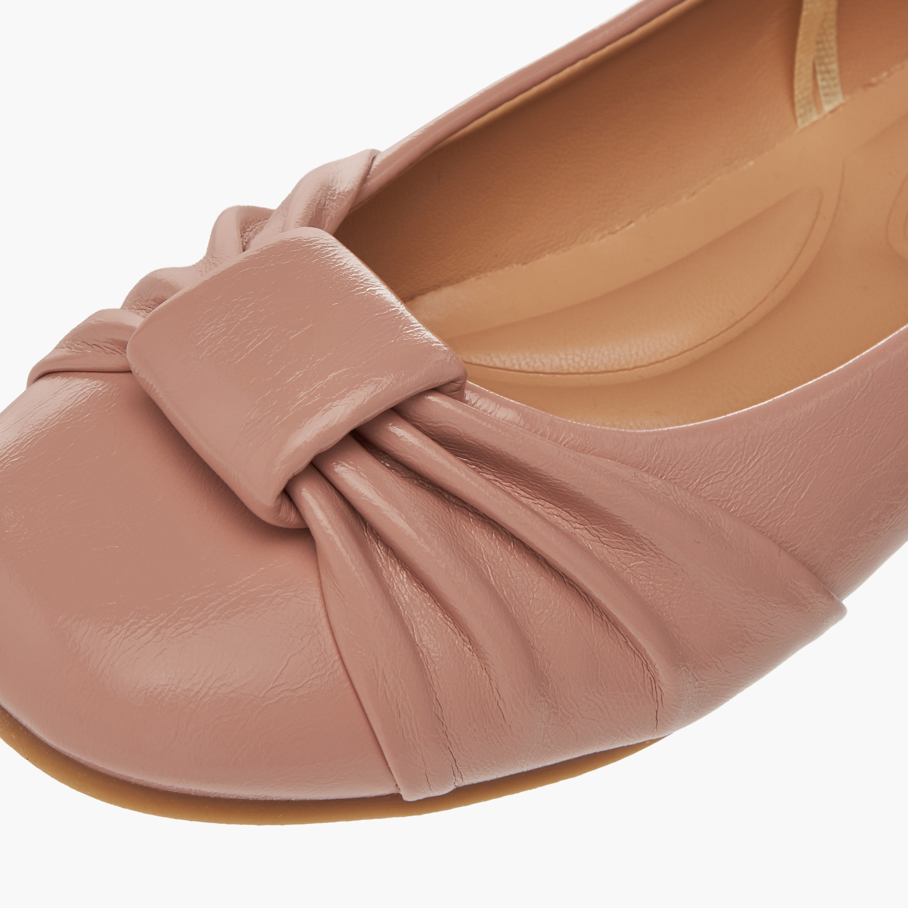 حذاء باليرينا سهل الارتداء يزينة عقدة من ليتل ميسي-girls-shoes-ballerinas-image-6